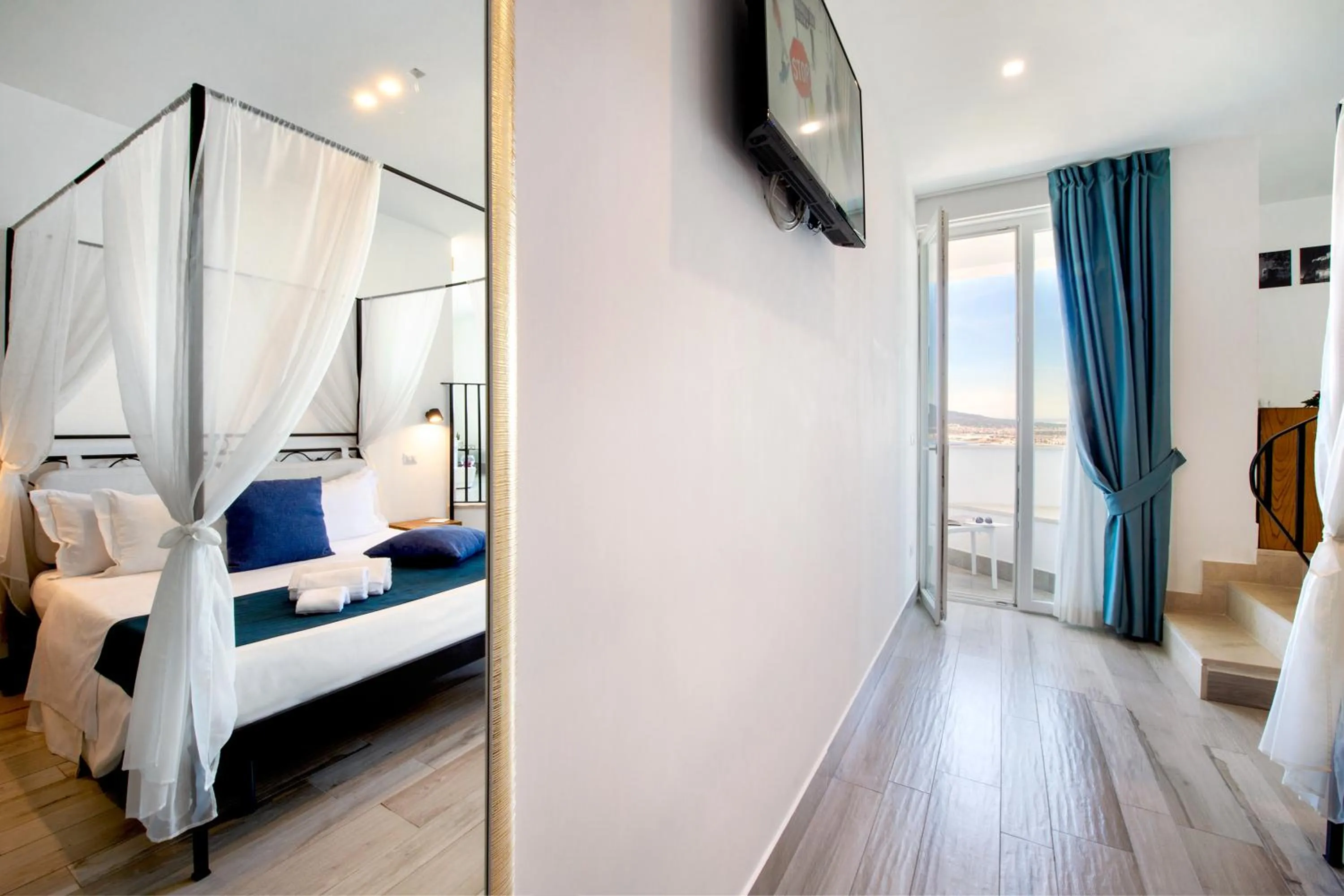 Photo of the whole room, Bed in Relais Manfredi