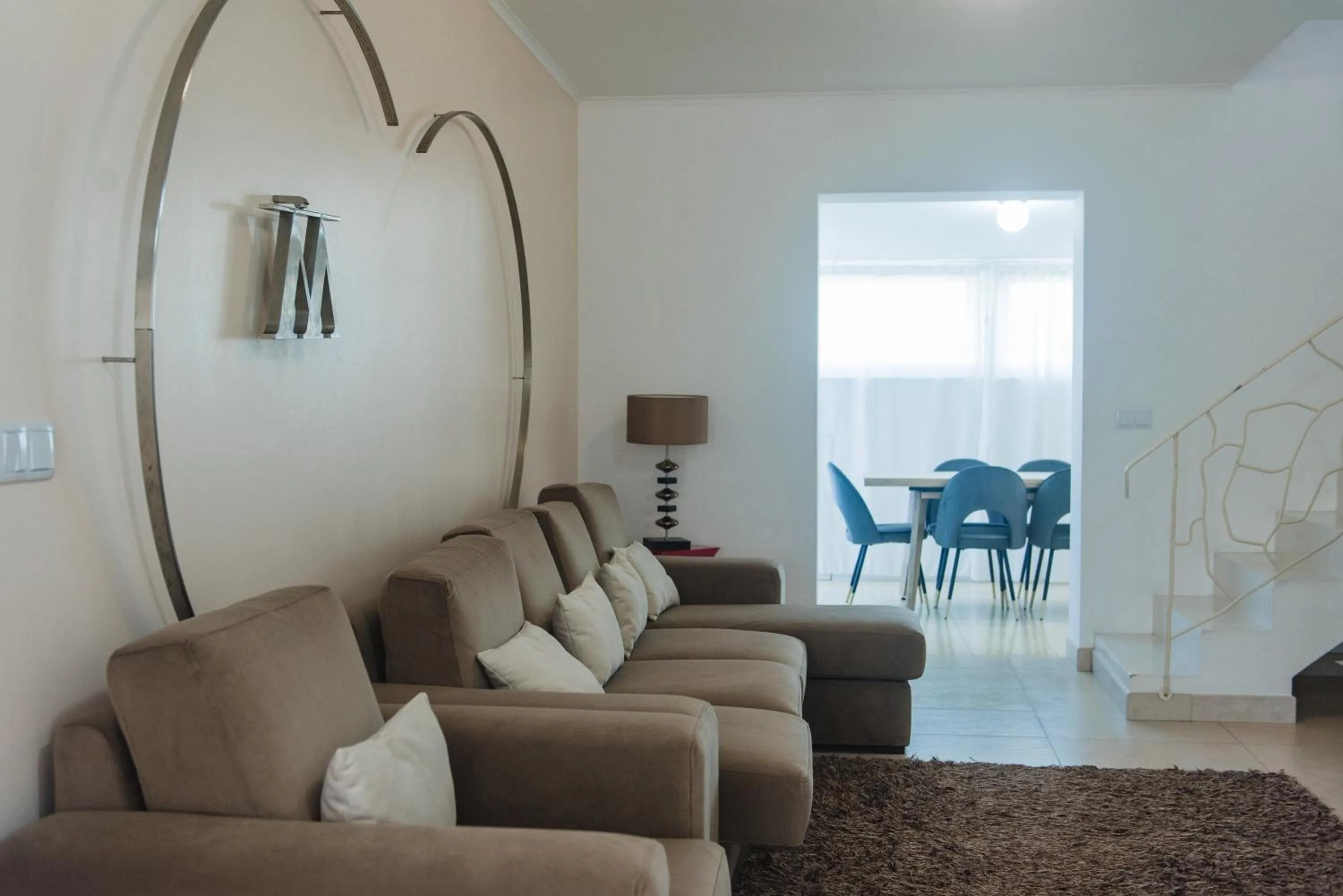 Living room in Flor do Mar House