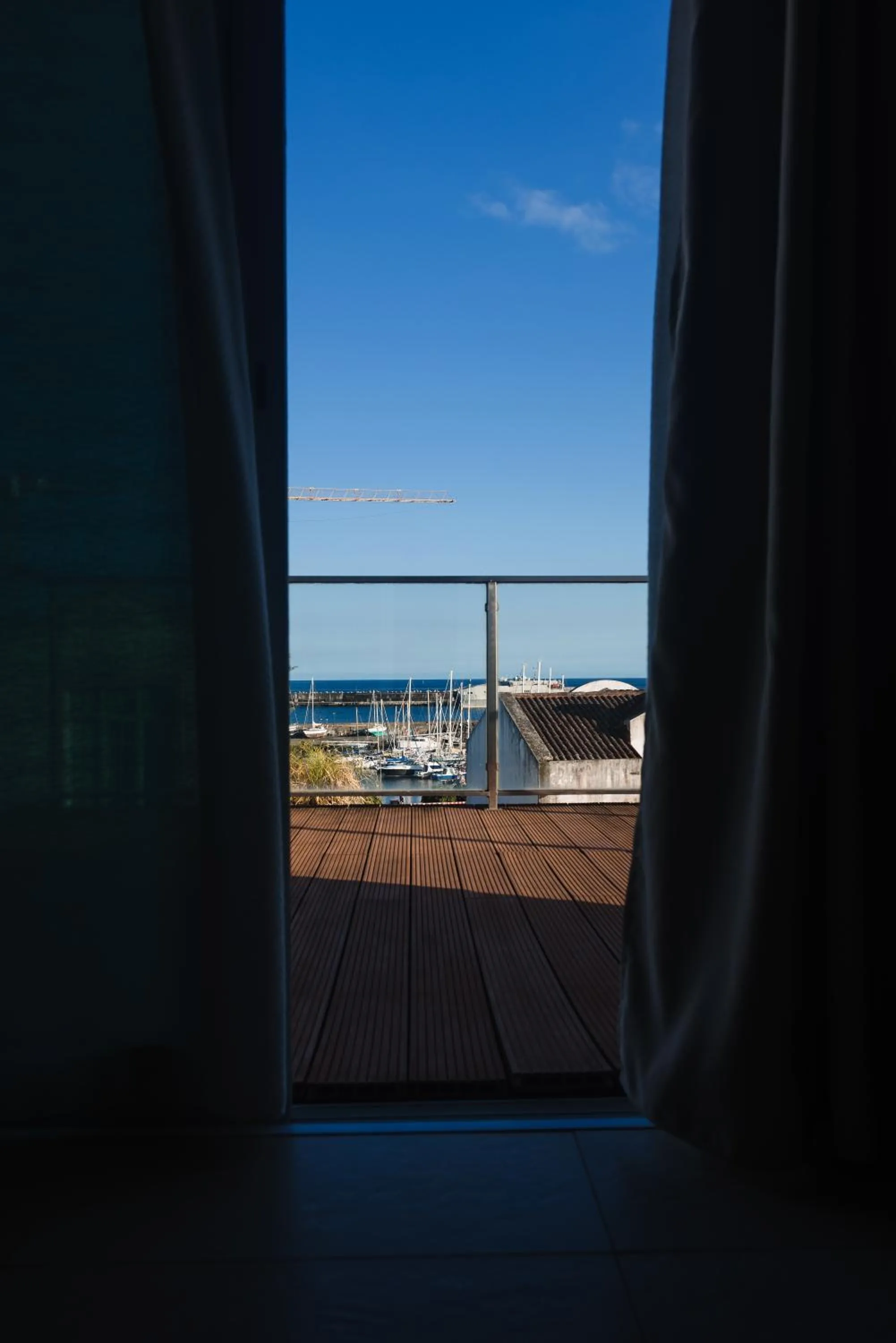Balcony/Terrace in Flor do Mar House