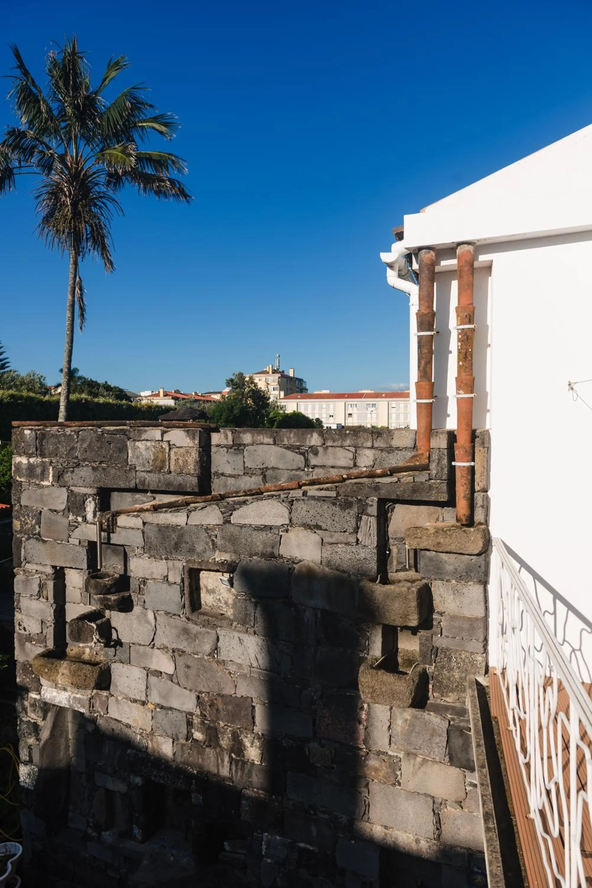 Landmark view in Flor do Mar House