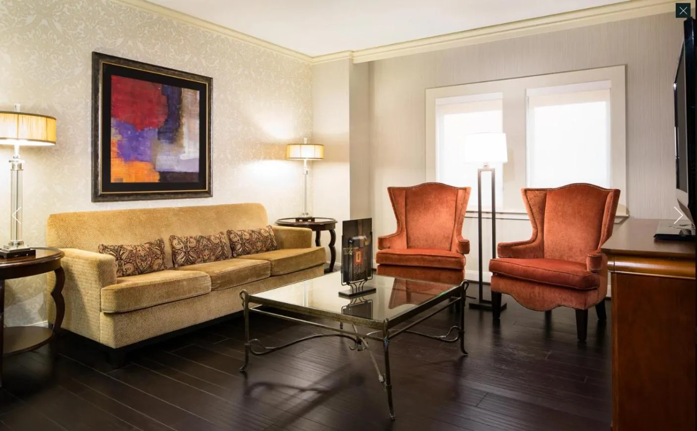 Seating area in The Whitehall Houston