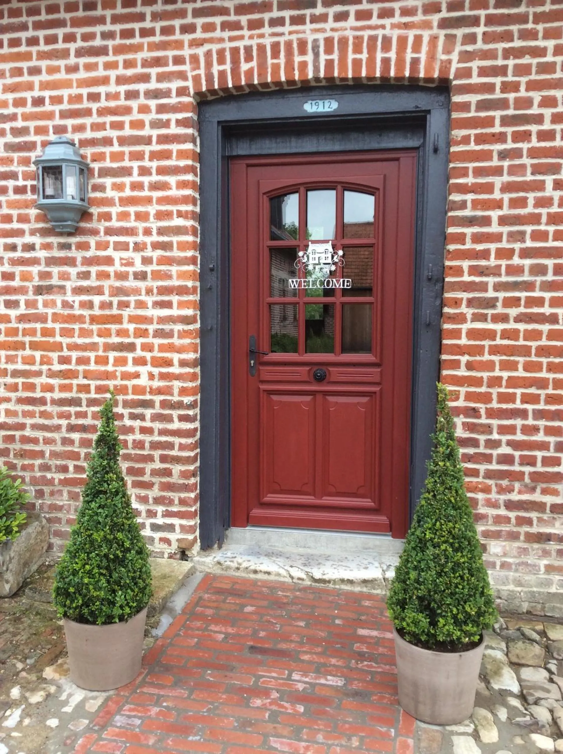 Facade/entrance in Paardenhof Guesthouse