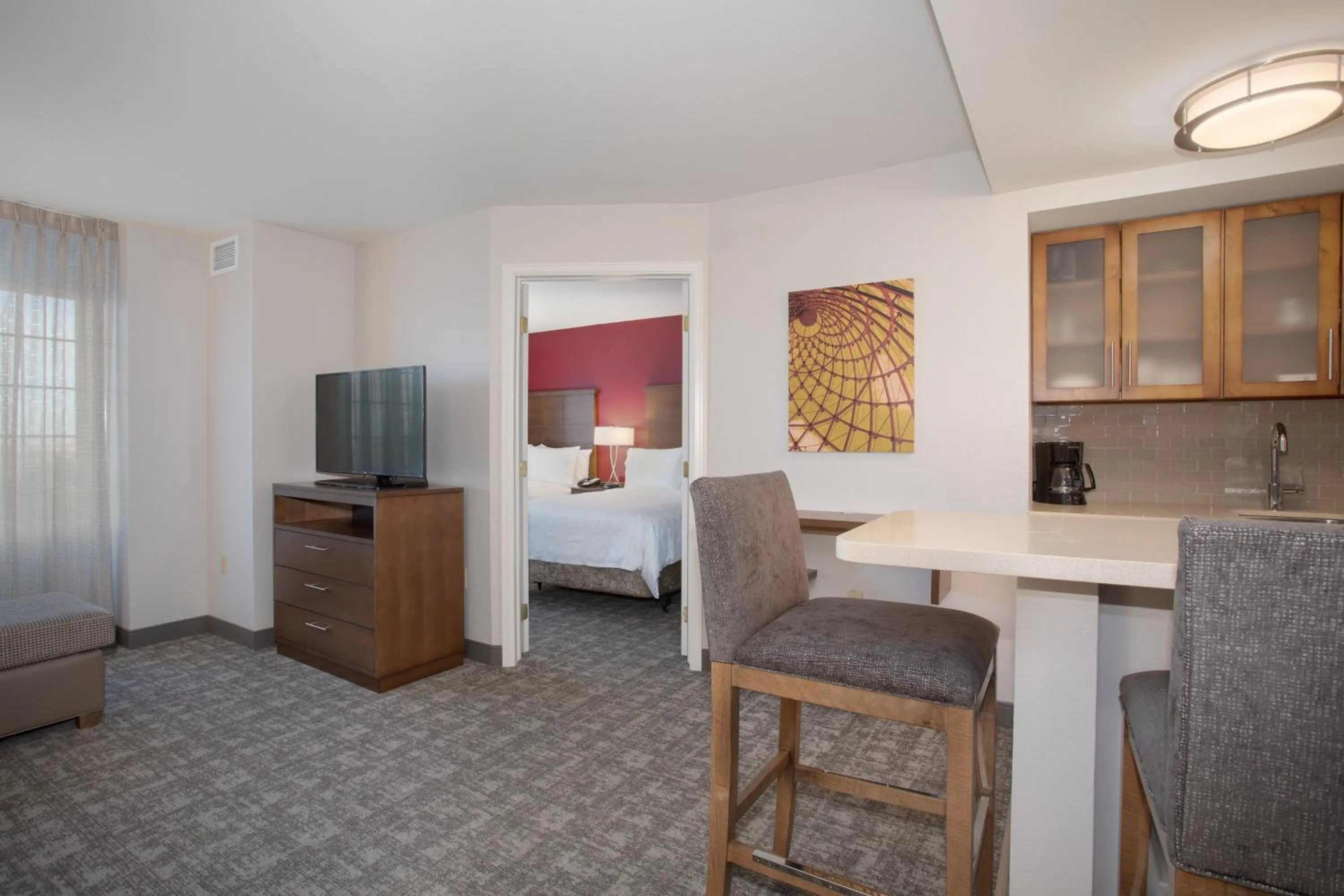 Photo of the whole room, Bed in Staybridge Suites Denver International Airport by IHG