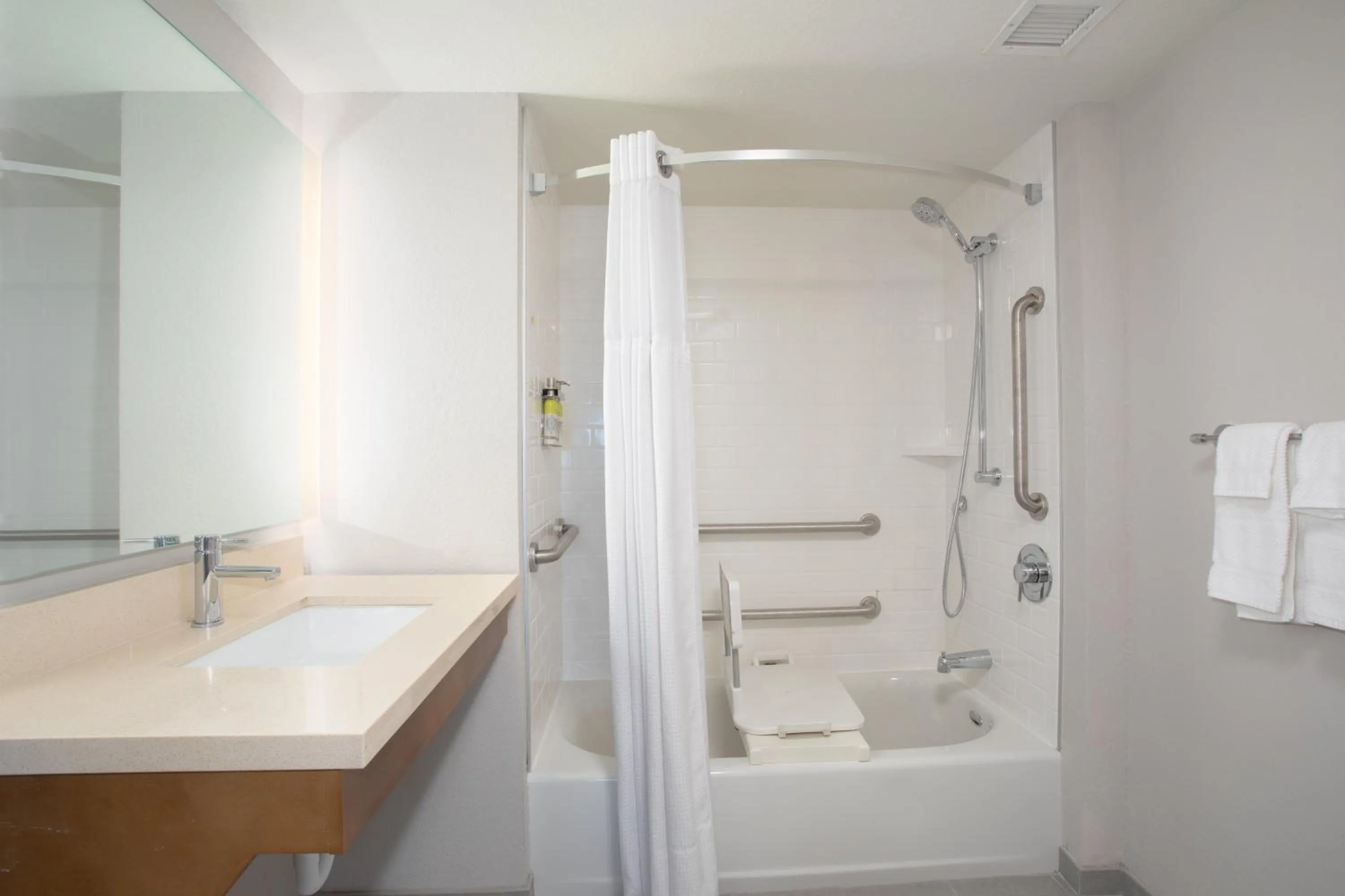 Bathroom in Staybridge Suites Denver International Airport by IHG