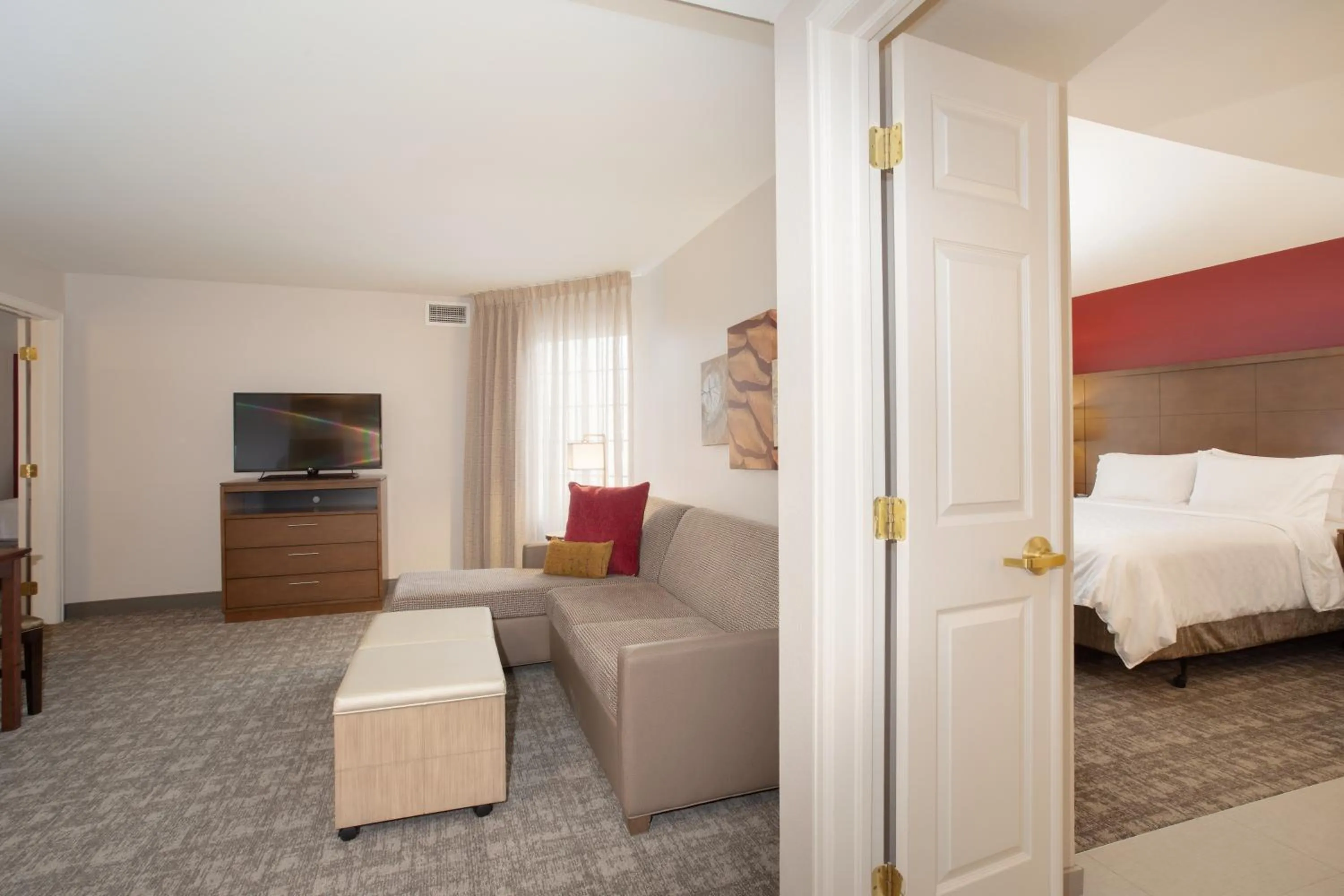 Bed in Staybridge Suites Denver International Airport by IHG