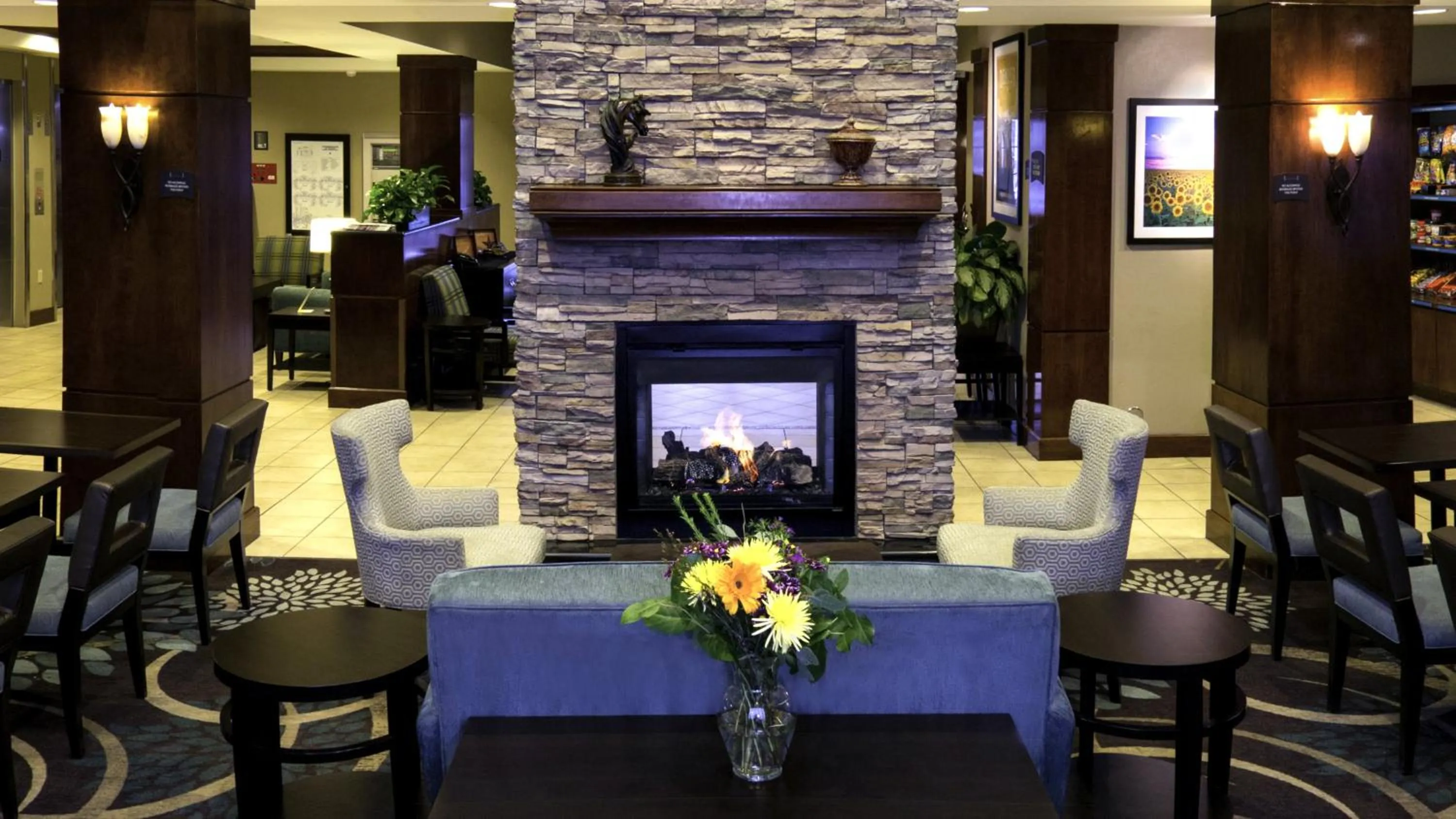 Lobby or reception in Staybridge Suites Denver International Airport by IHG