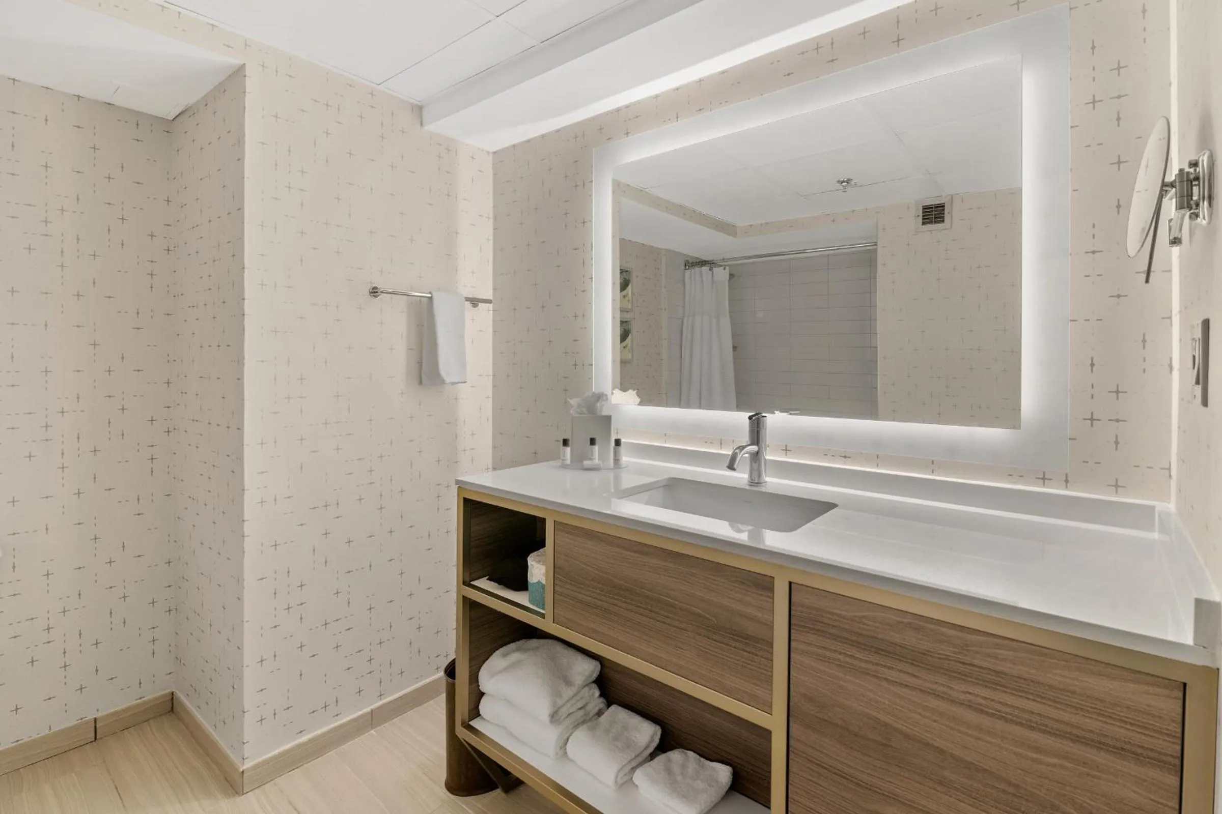 Bathroom in Crowne Plaza Houston Med Ctr-Galleria Area by IHG