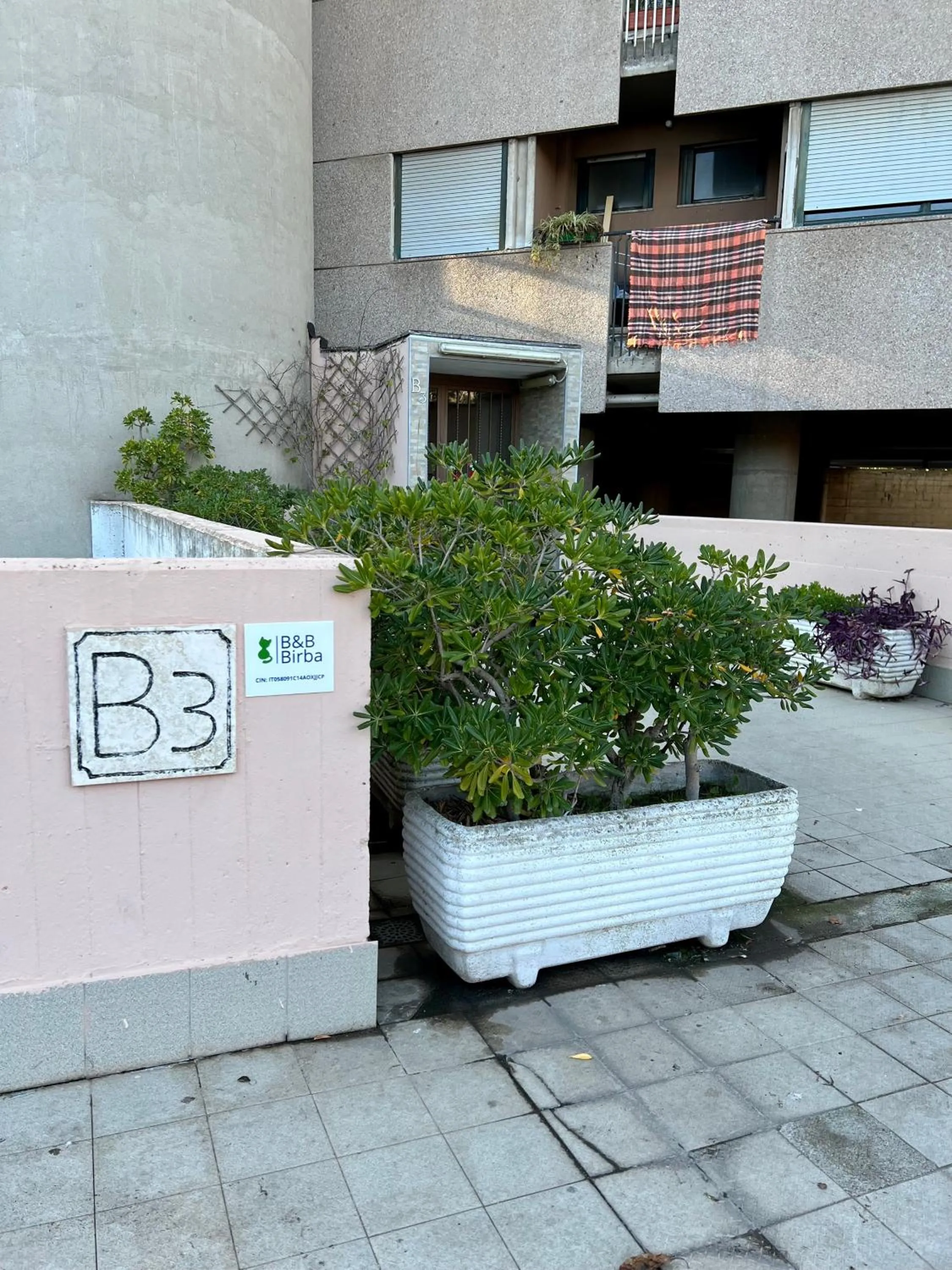 Facade/entrance in B&B Birba