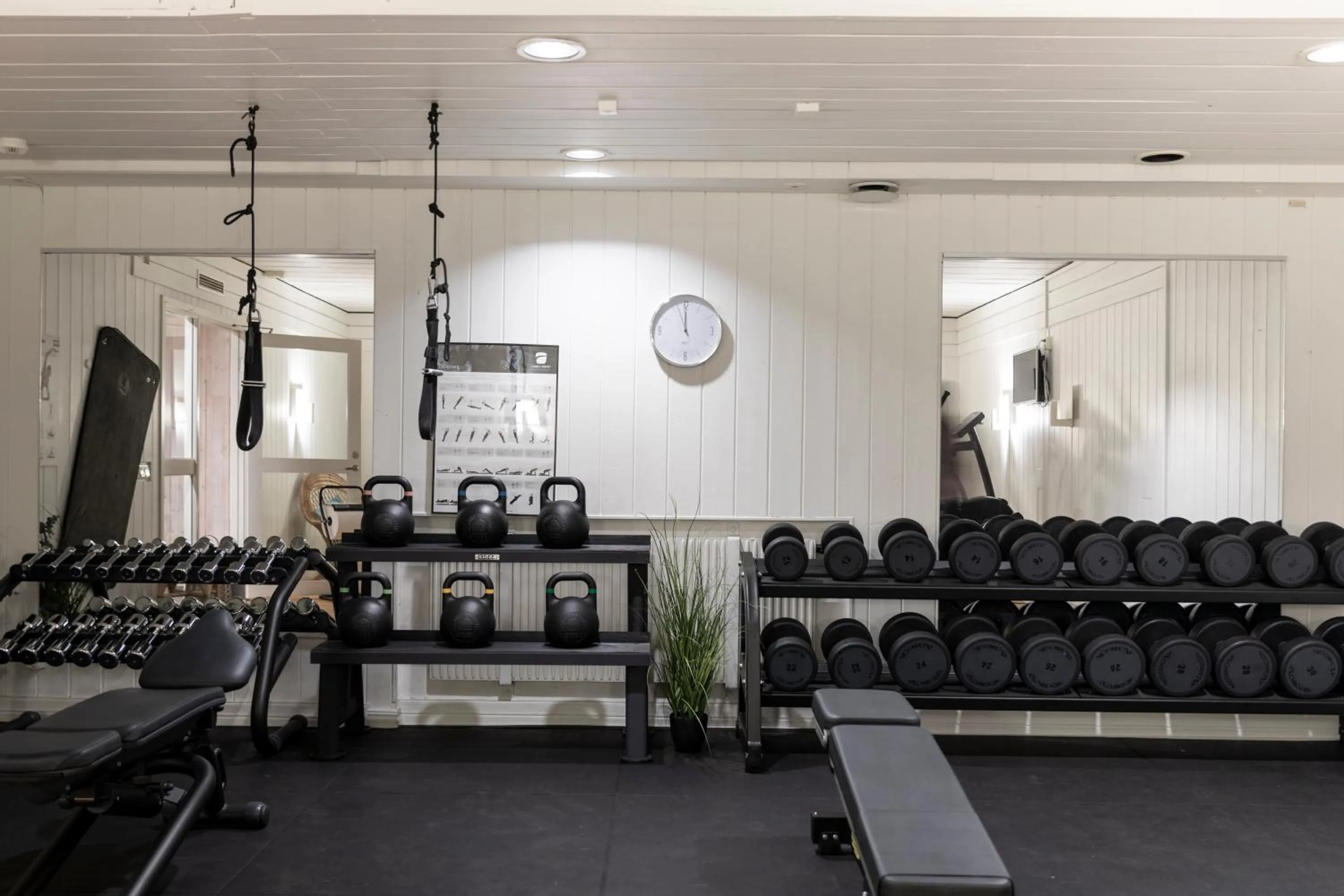 Fitness centre/facilities in Home Hotel Majoren