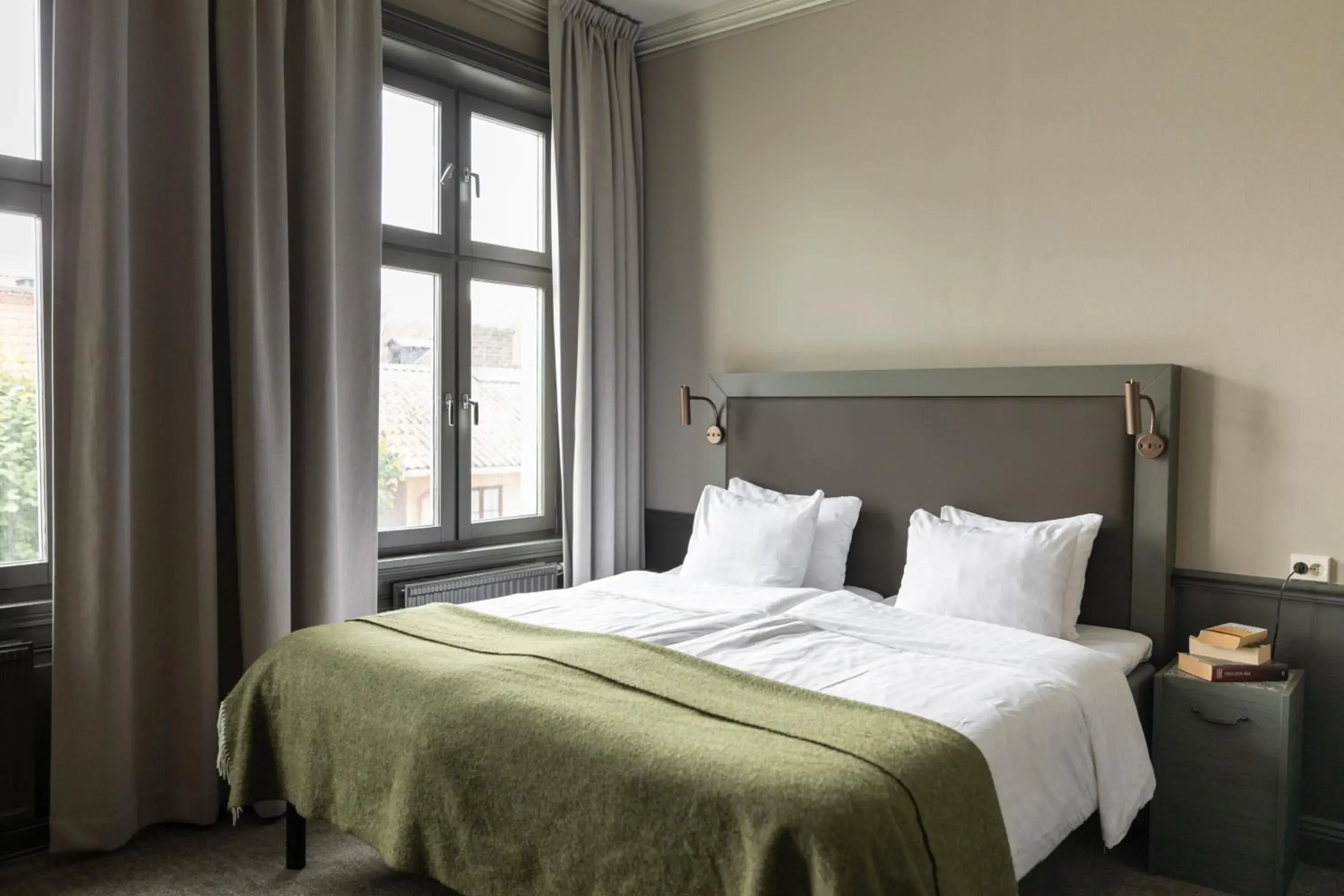 Bed in Home Hotel Majoren Bed in Home Hotel Majoren