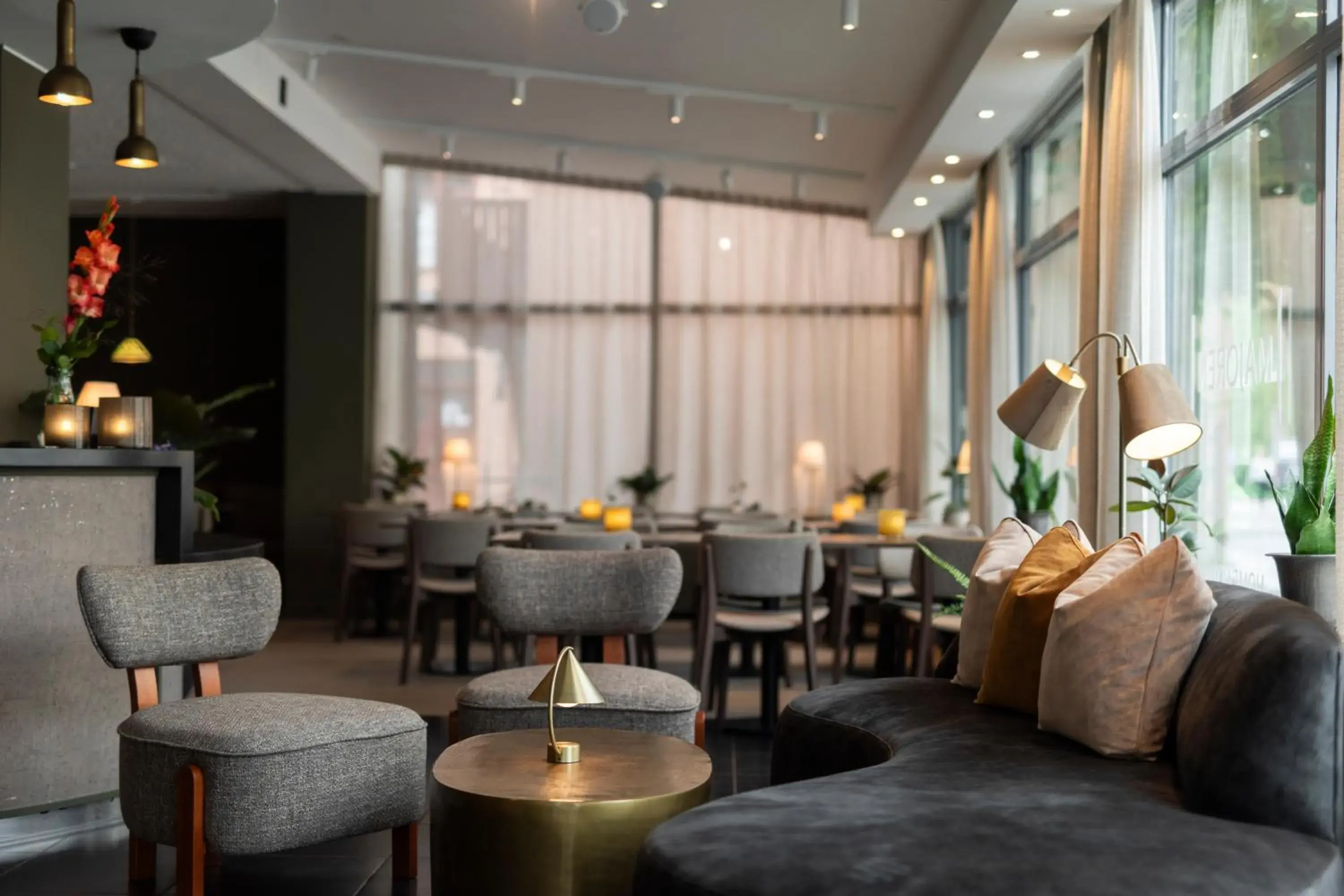 Lobby or reception in Home Hotel Majoren Lobby or reception in Home Hotel Majoren