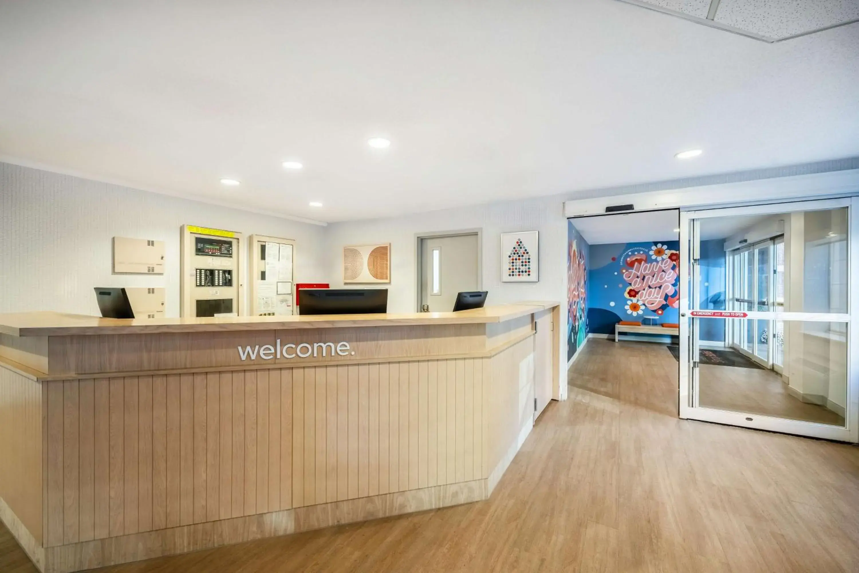 Lobby or reception in Sonesta Simply Suites Jersey City Lobby or reception in Sonesta Simply Suites Jersey City