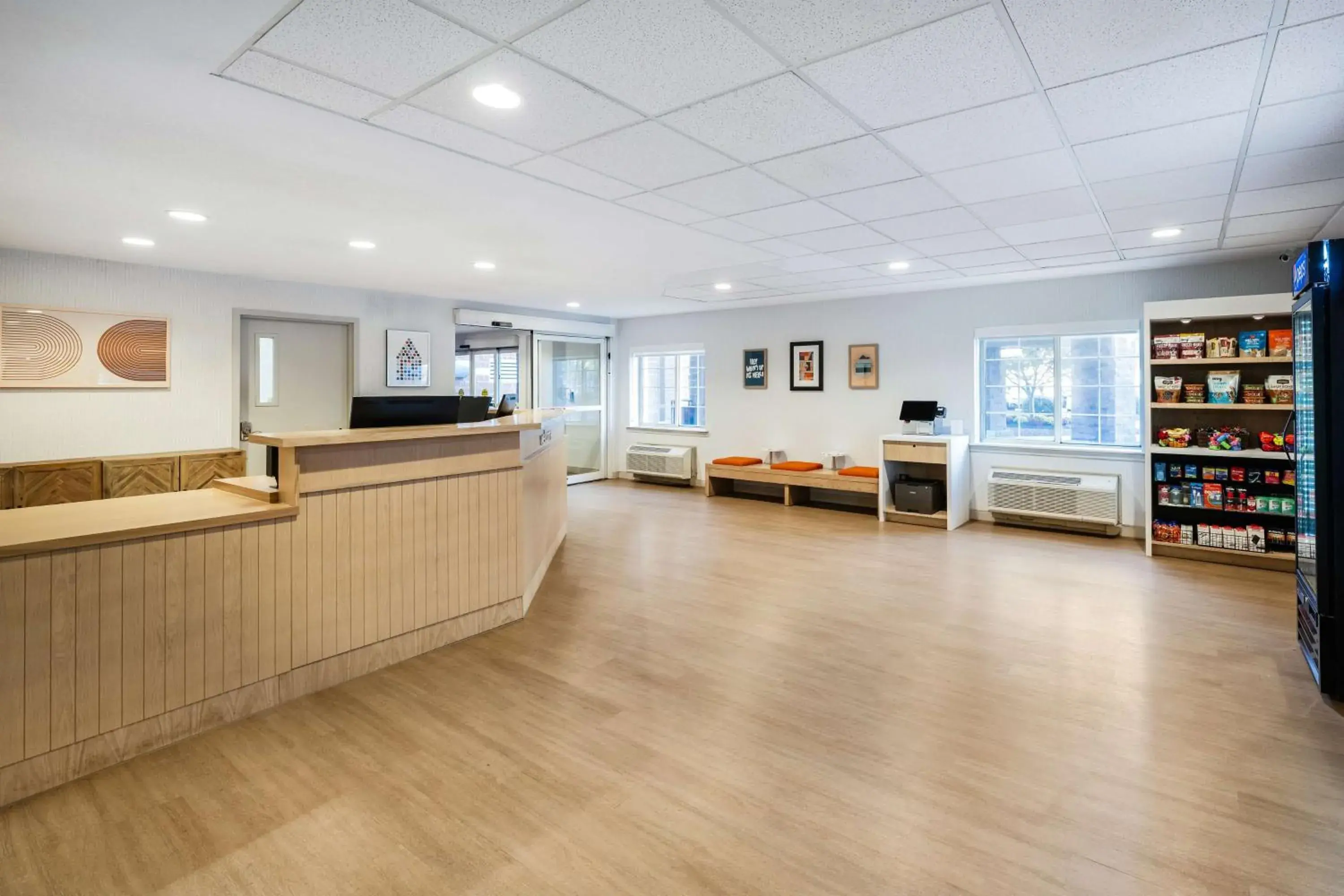 Lobby or reception in Sonesta Simply Suites Jersey City Lobby or reception in Sonesta Simply Suites Jersey City