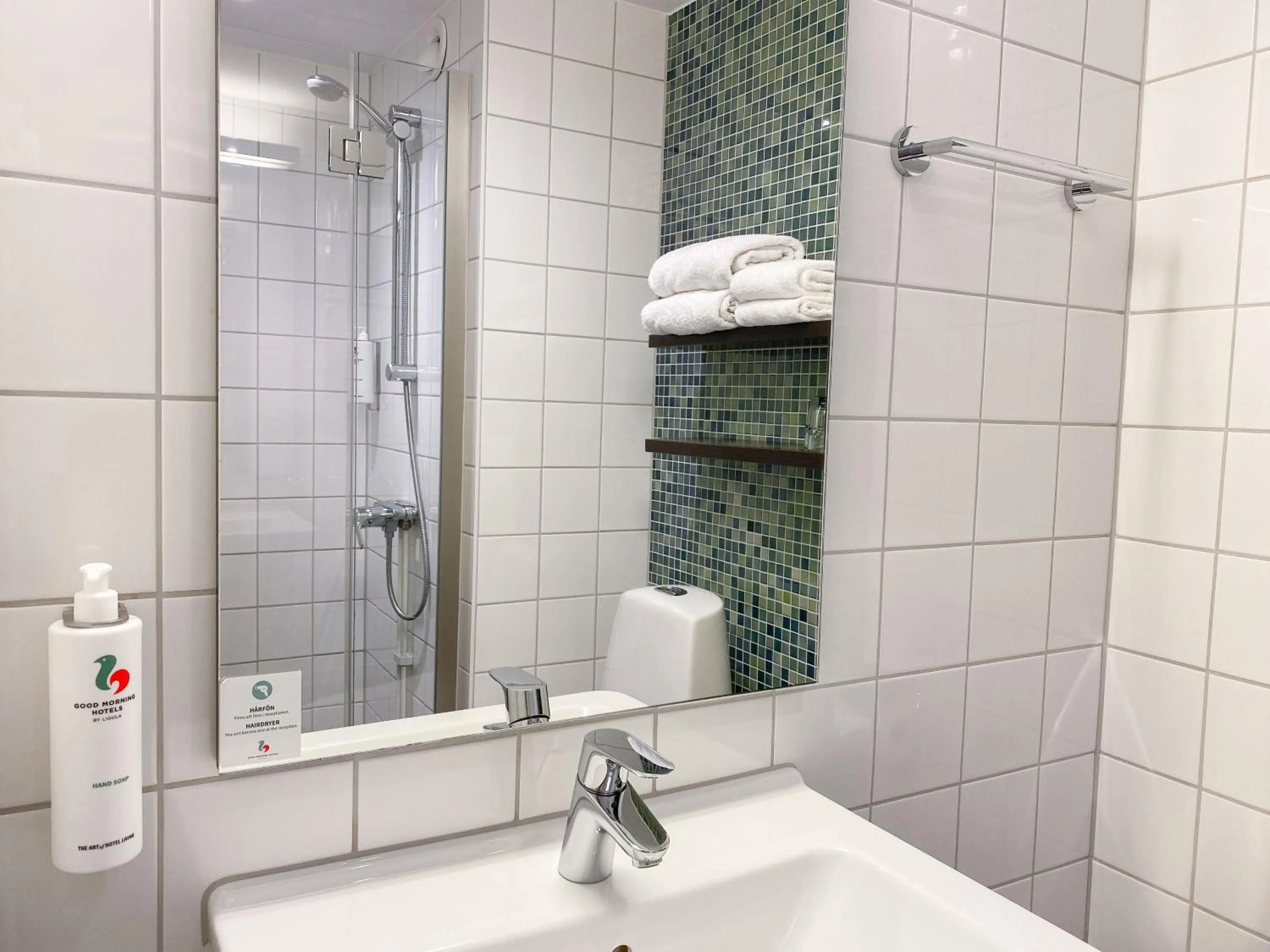 Shower in Good Morning+ Hägersten