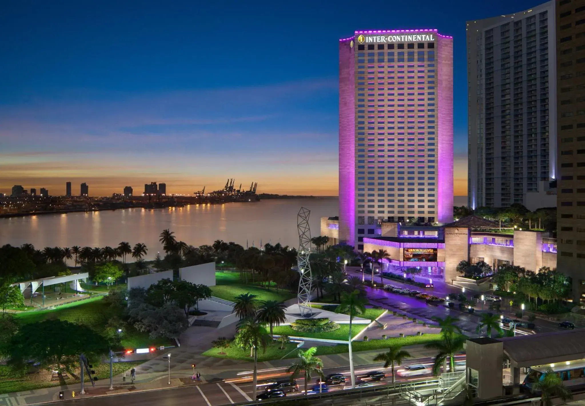 Property building in InterContinental Miami by IHG Property building in InterContinental Miami by IHG