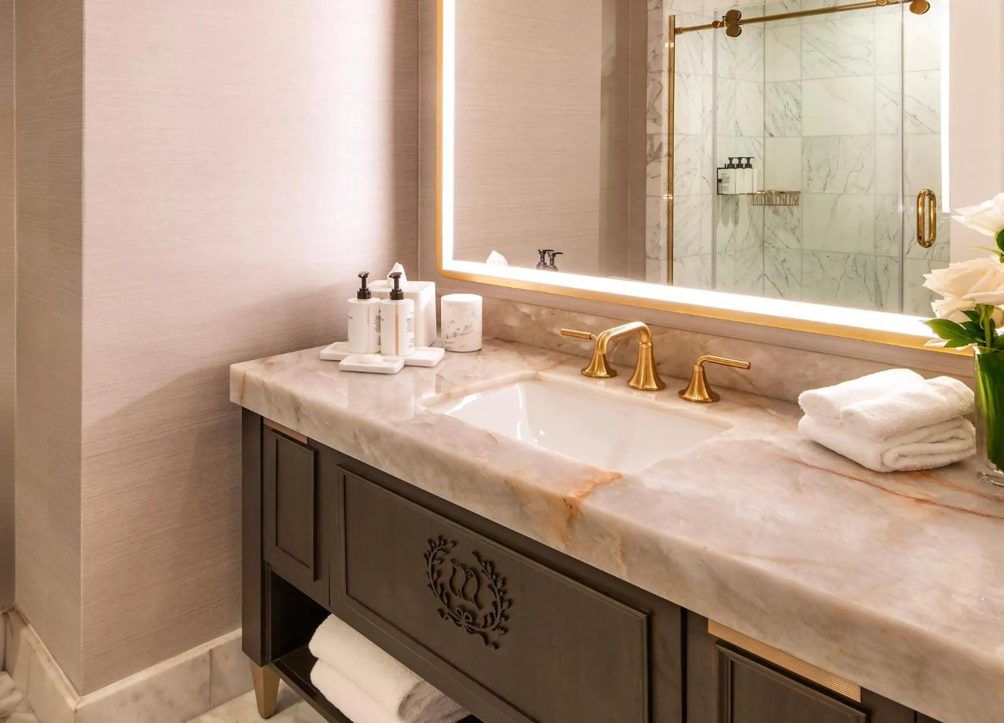 Bathroom in Willard InterContinental Washington by IHG
