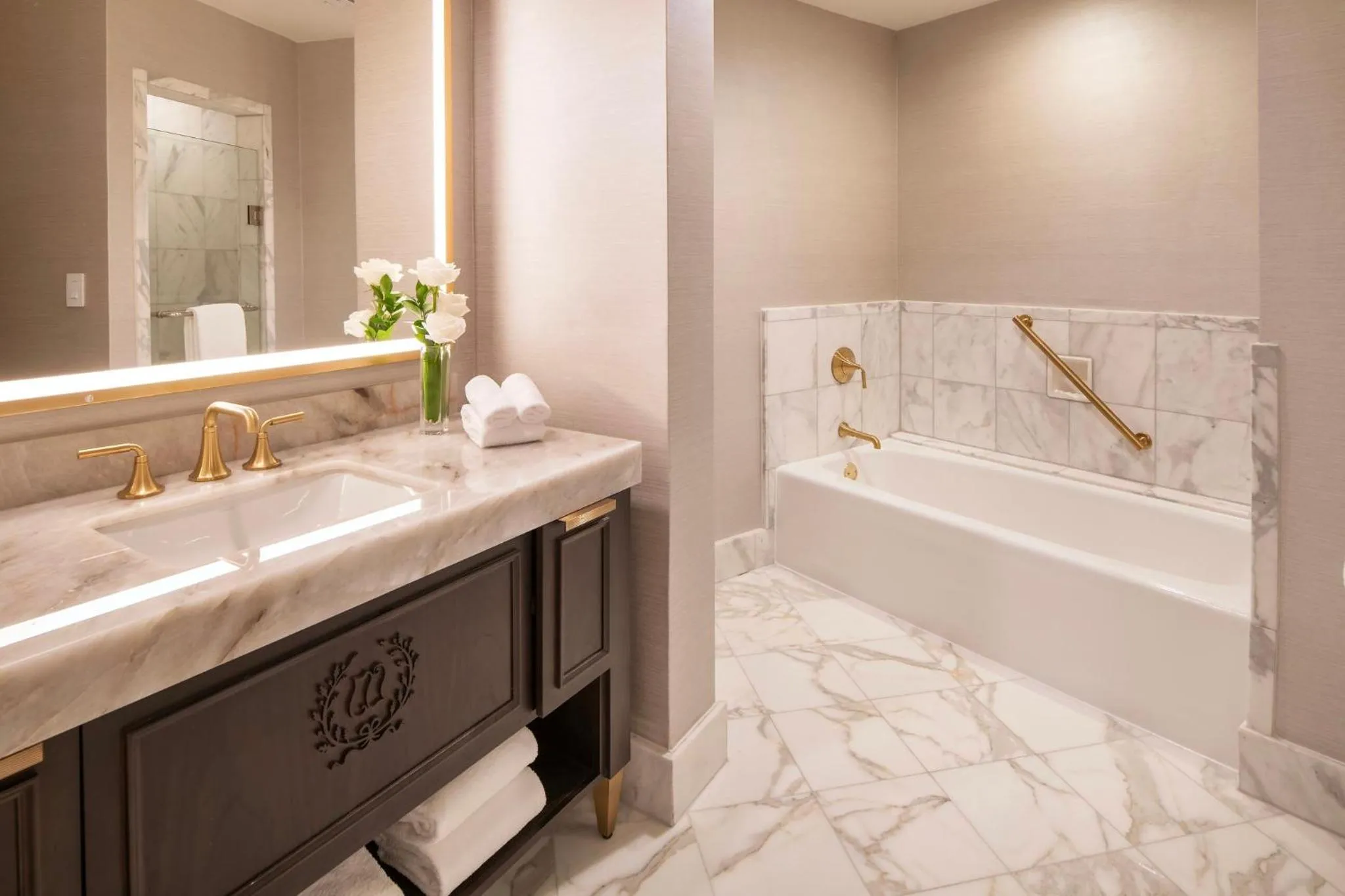 Bathroom in Willard InterContinental Washington by IHG