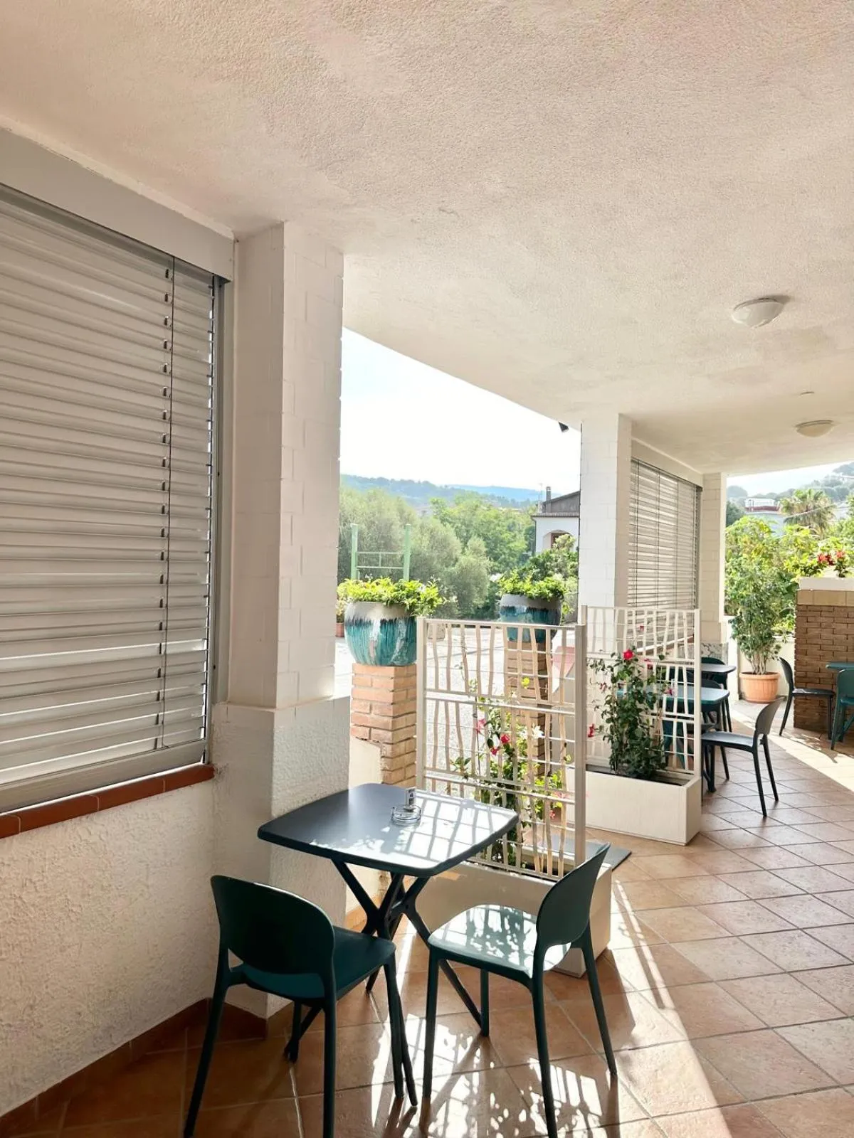 Patio in Belvedere Hotel-B&B