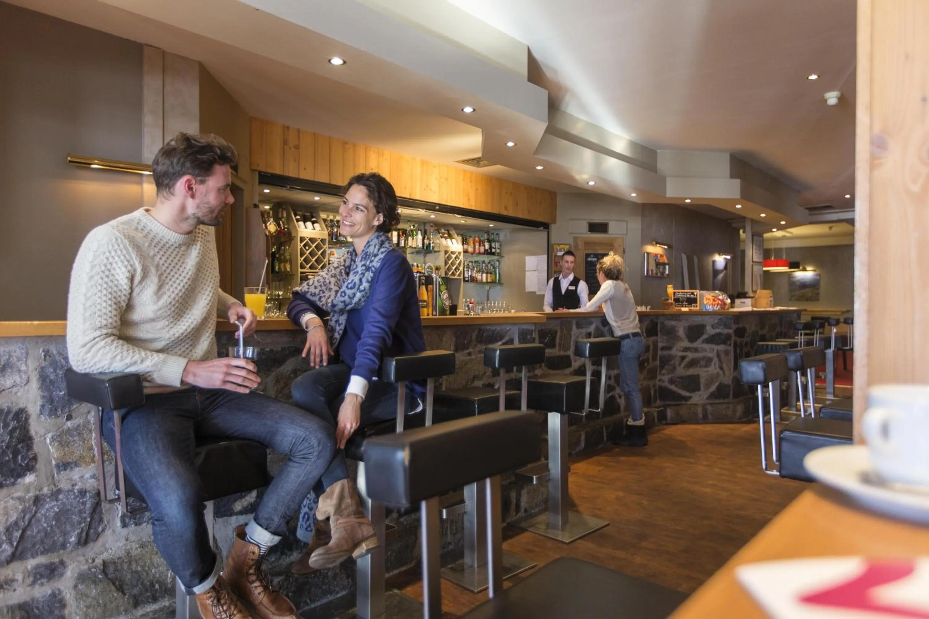 Lounge or bar in Hôtel Tignes Le Diva