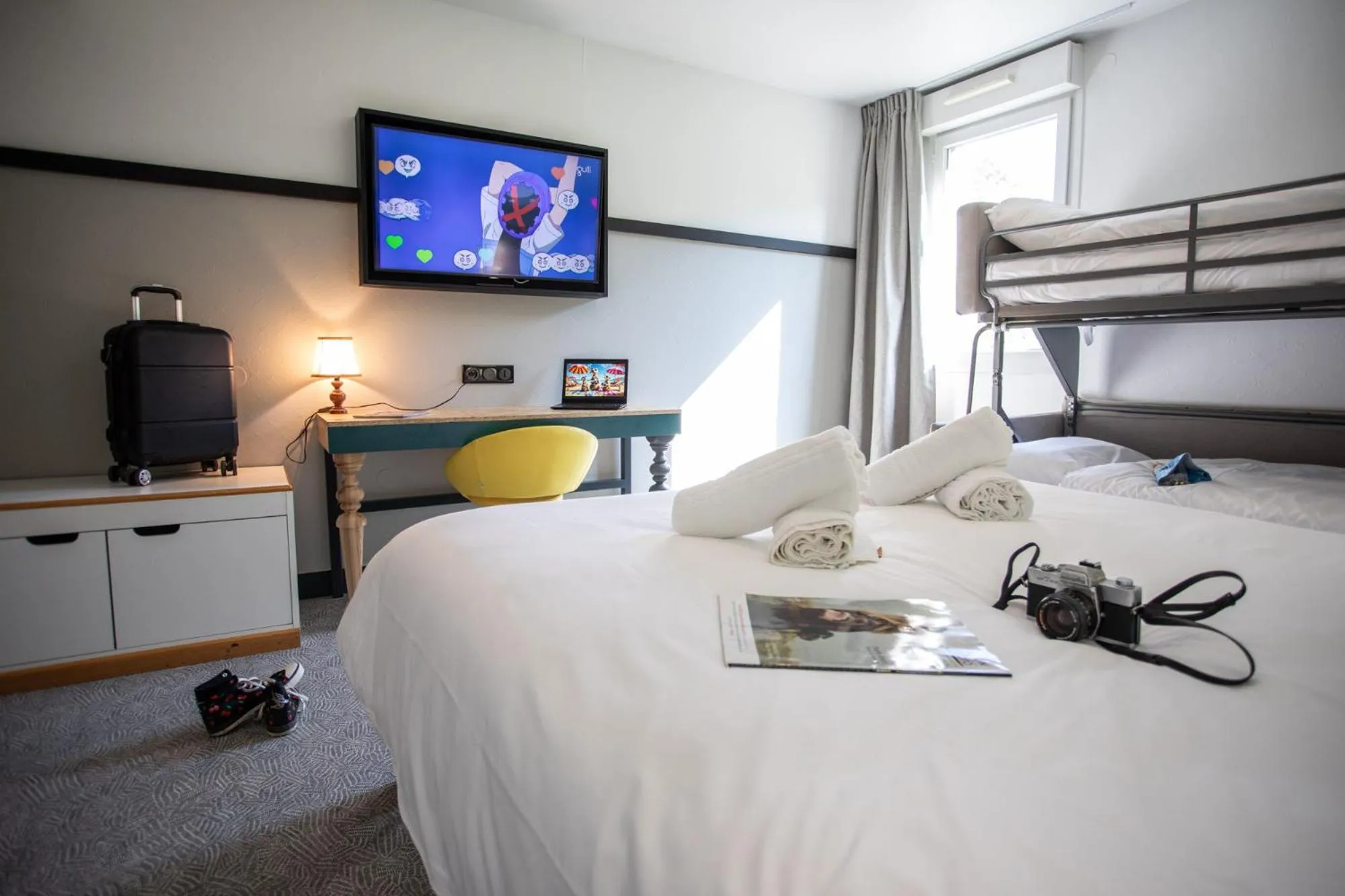 Bed in greet Hôtel Montbéliard