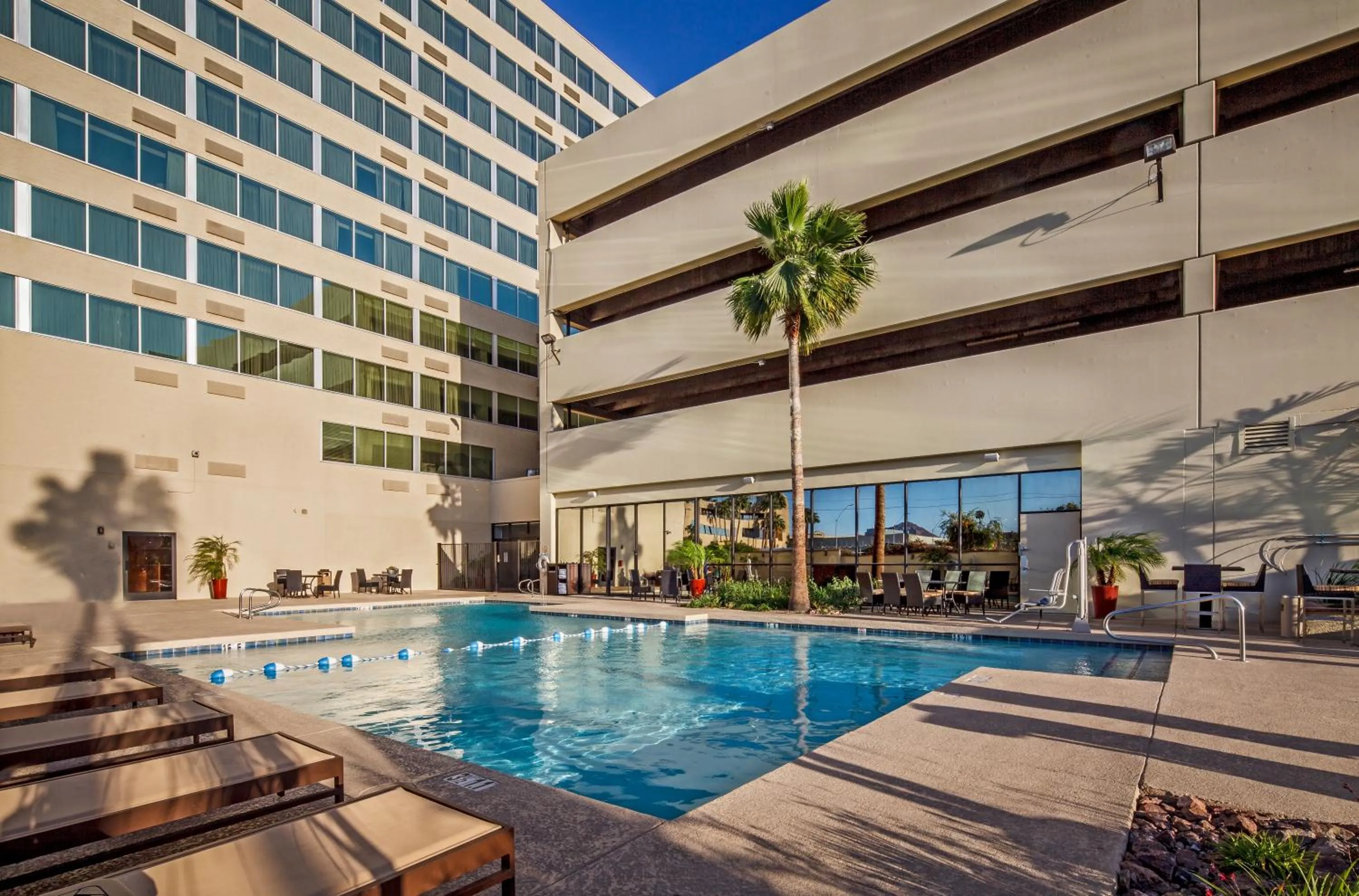 Swimming pool in Crowne Plaza Phoenix Airport - PHX by IHG