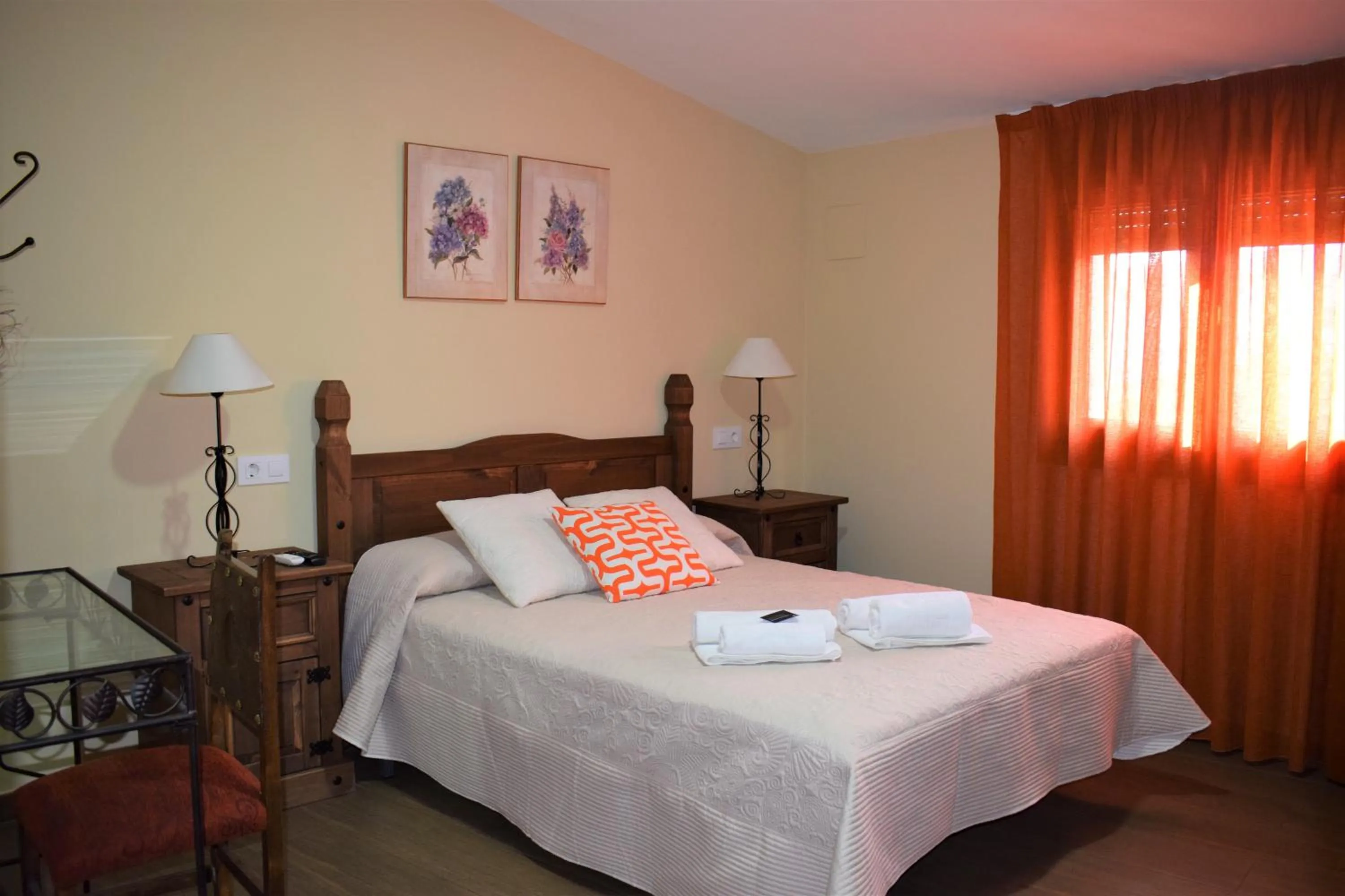 Photo of the whole room, Bed in Casa Rural Casa Queta