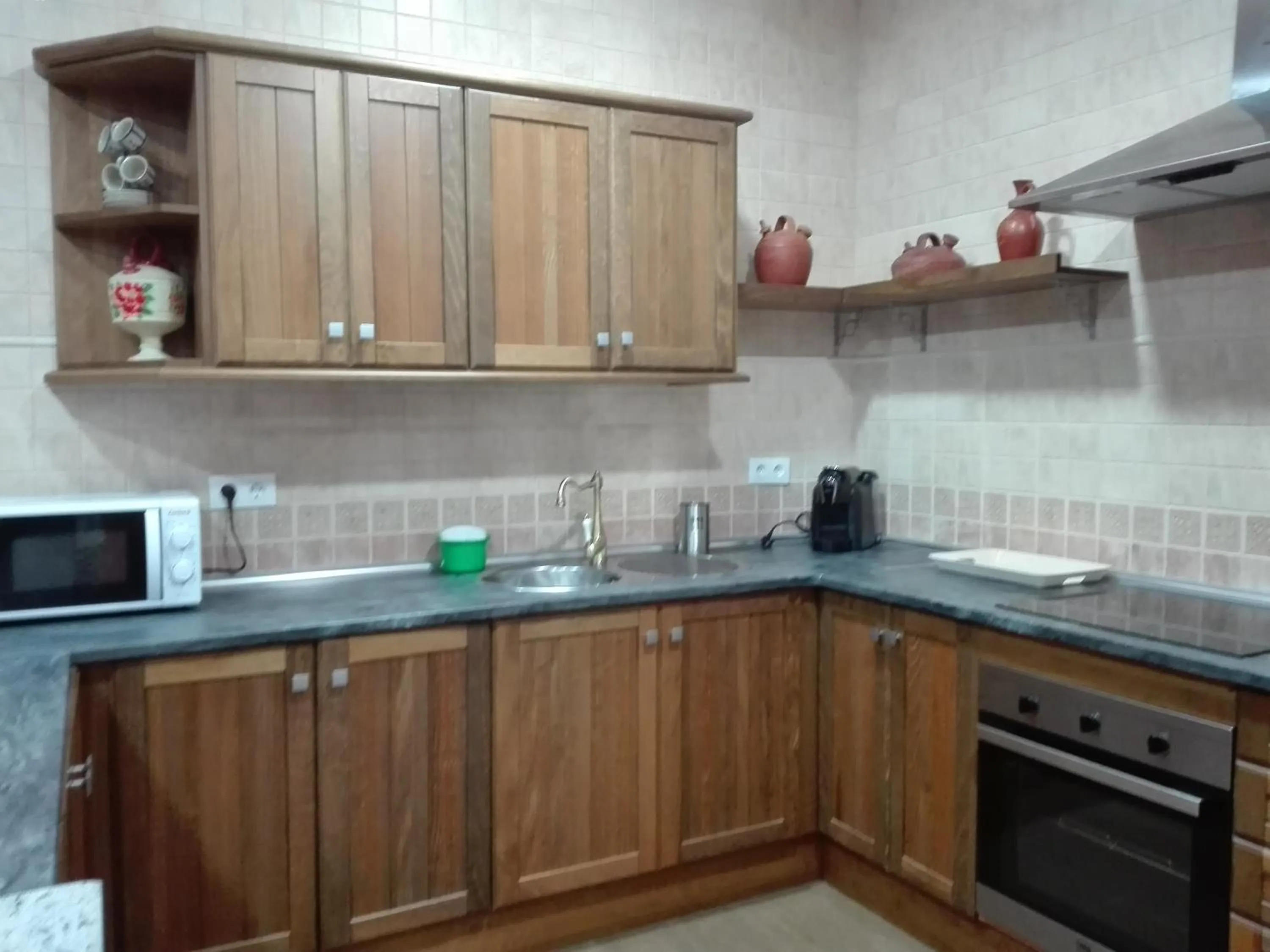 Communal kitchen in Casa Rural Casa Queta