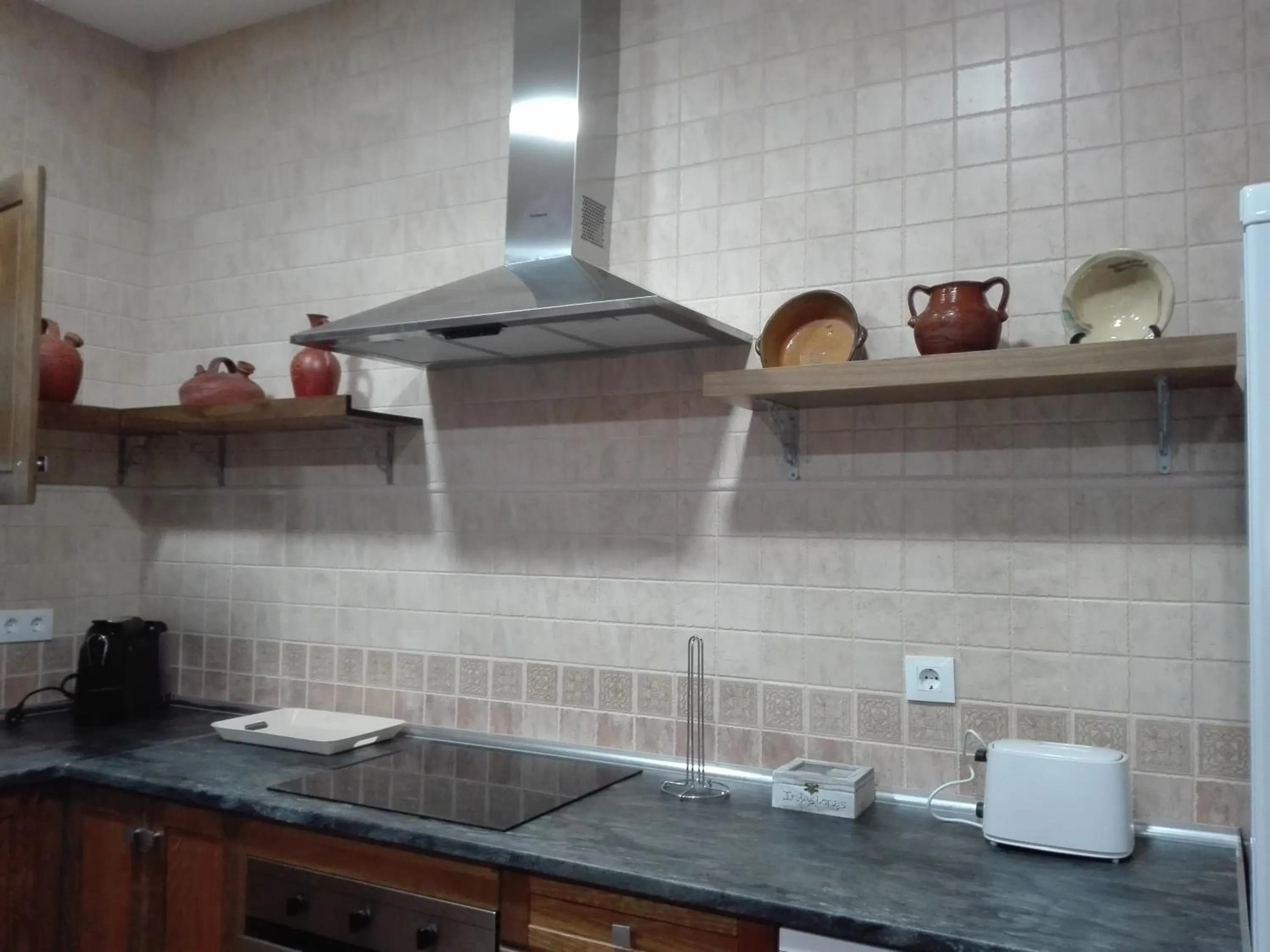 Communal kitchen in Casa Rural Casa Queta