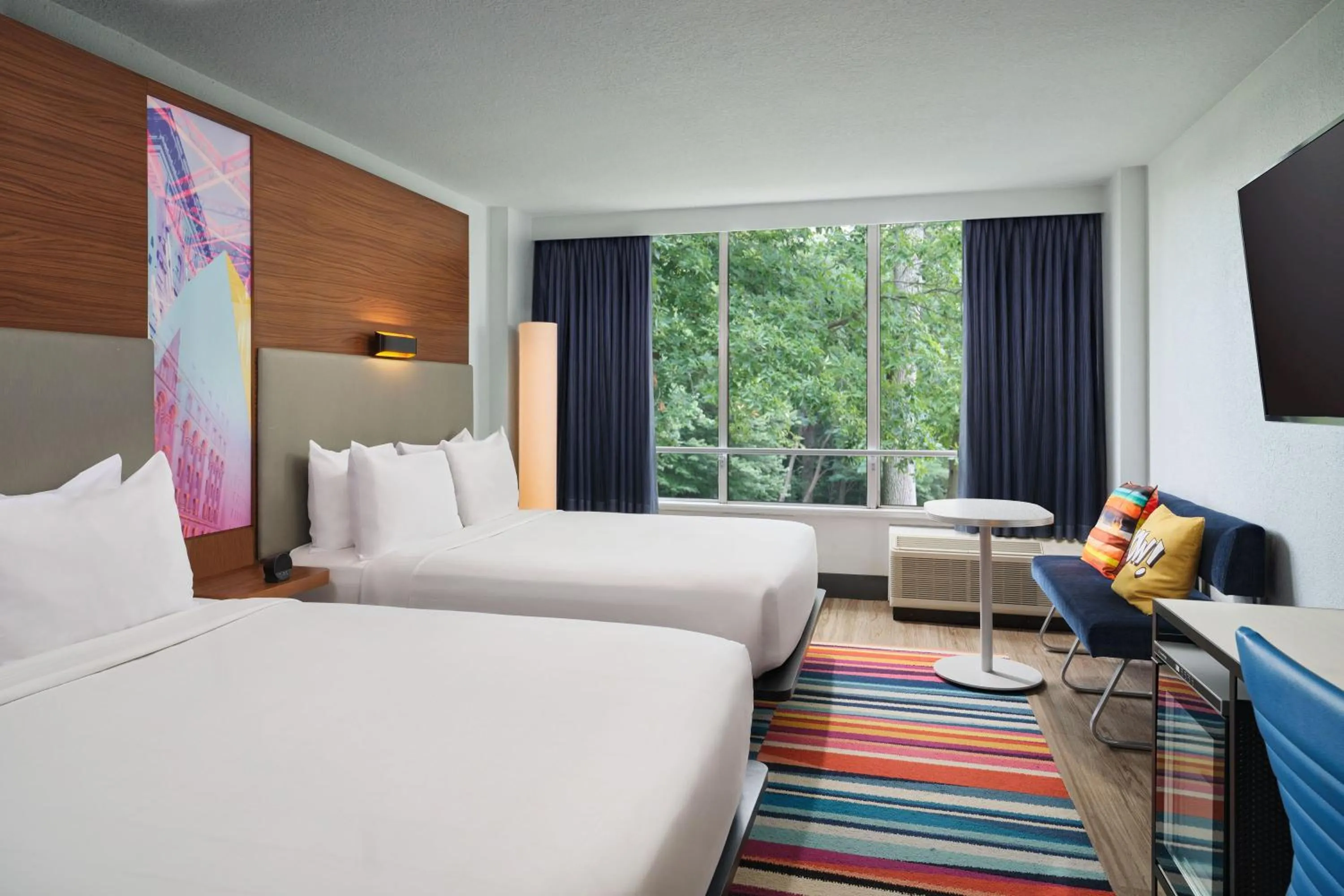 Bed in Aloft Miami Dadeland