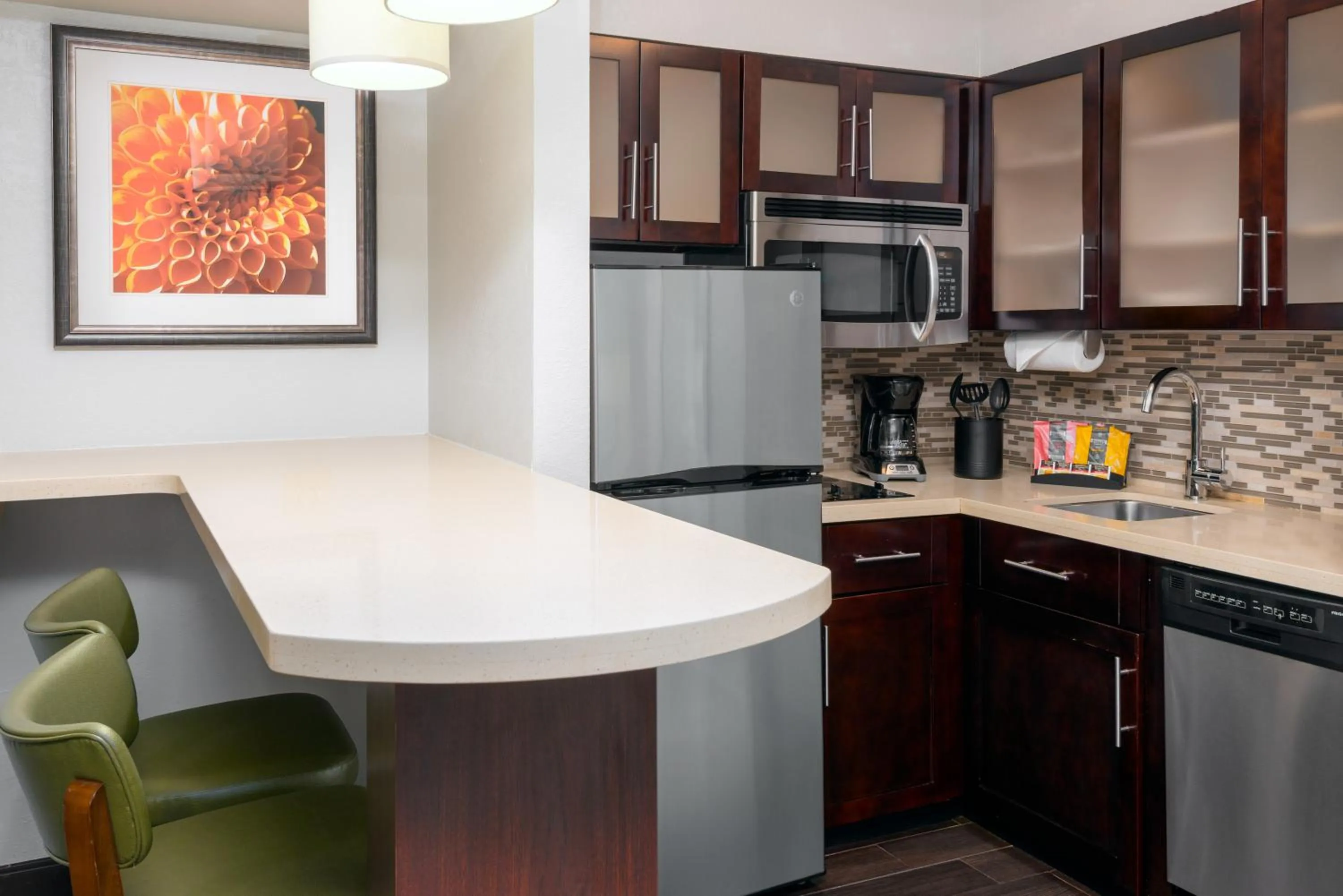 kitchen in Staybridge Suites Miami Doral Area by IHG