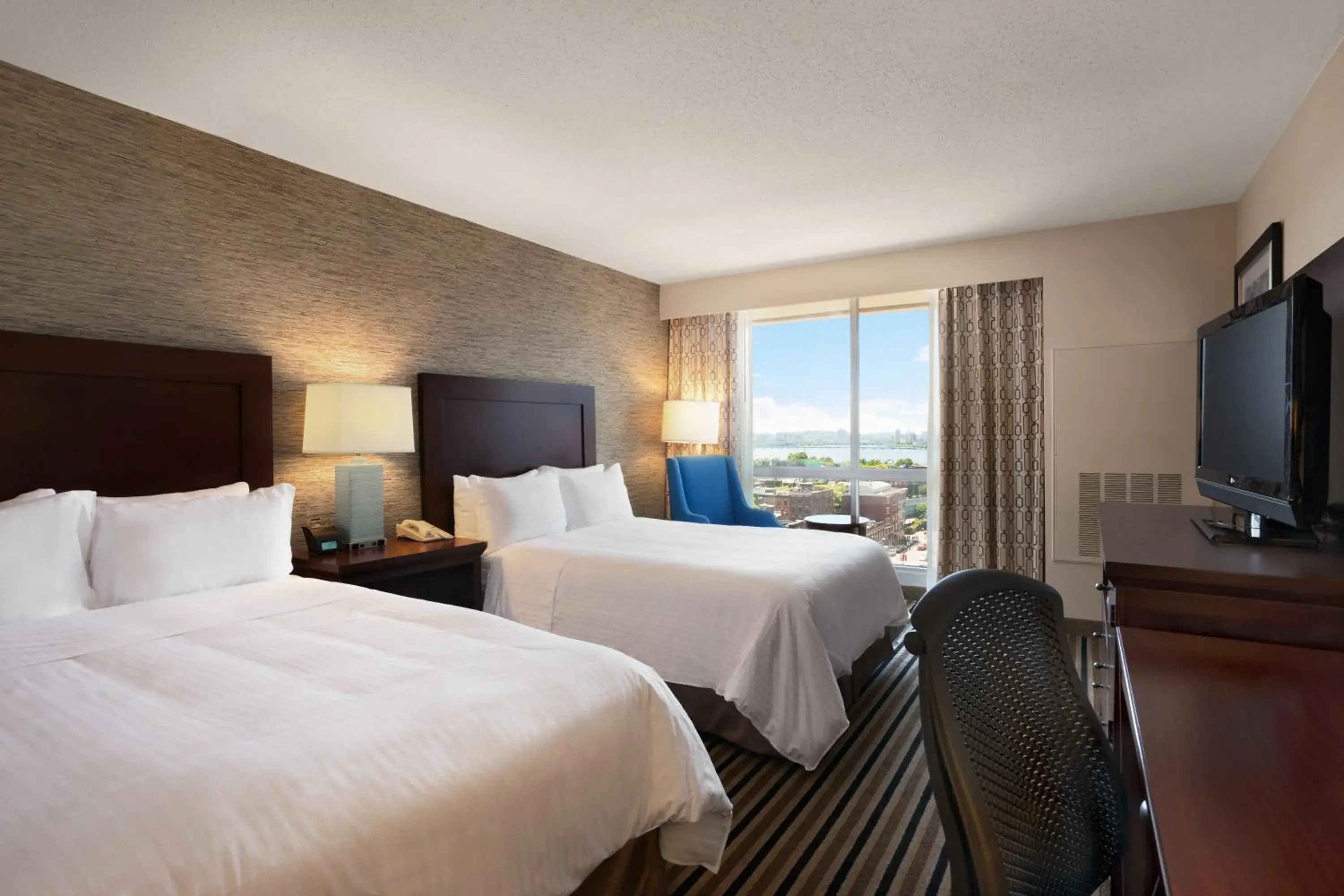 Standard Room with Two Double Beds - Disability Access in Wyndham Boston Beacon Hill Standard Room with Two Double Beds - Disability Access in Wyndham Boston Beacon Hill