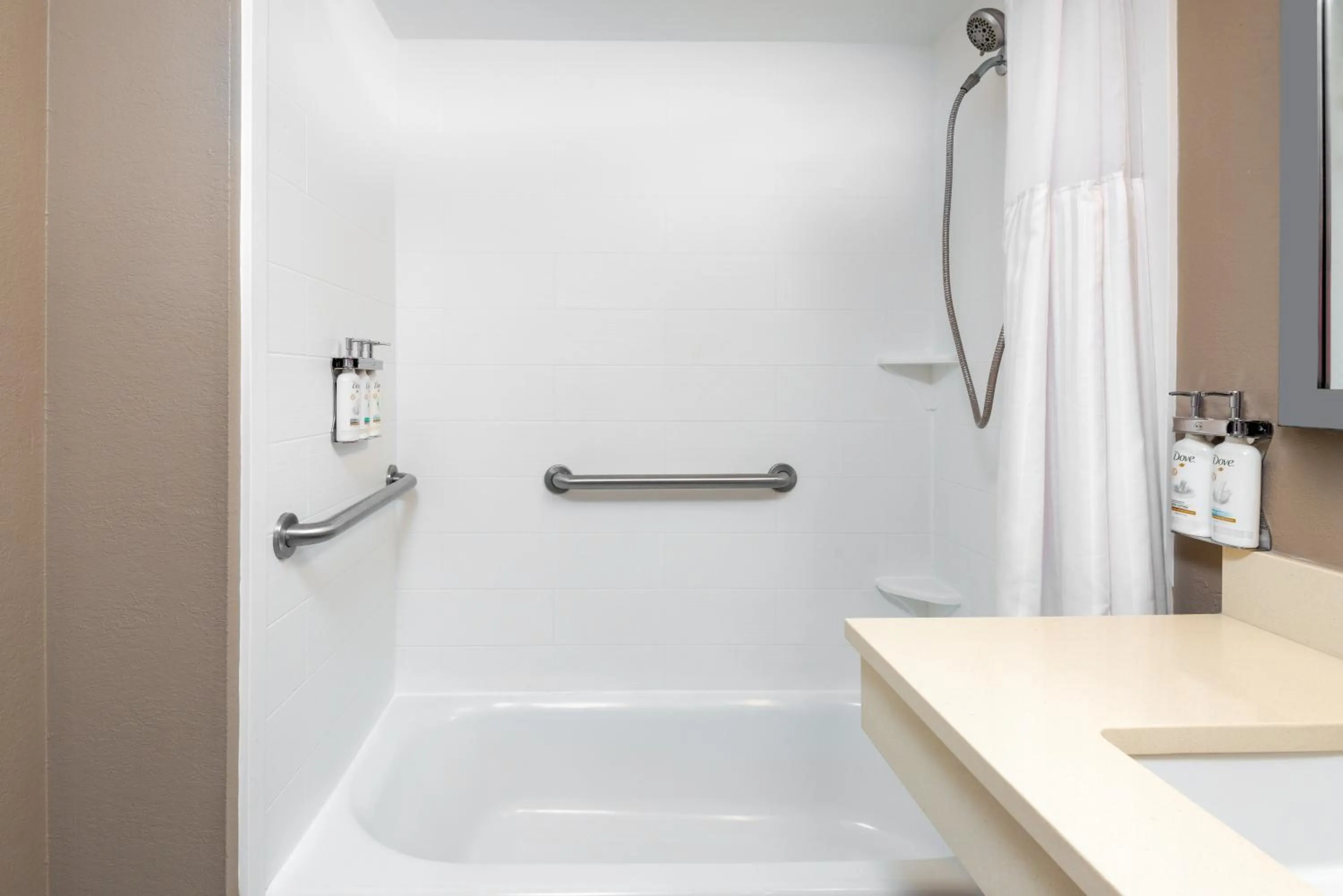 Shower in Holiday Inn Miami-Doral Area by IHG