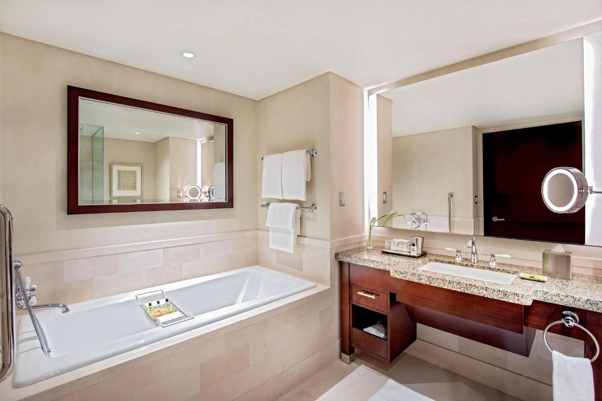 Bathroom in InterContinental Boston by IHG