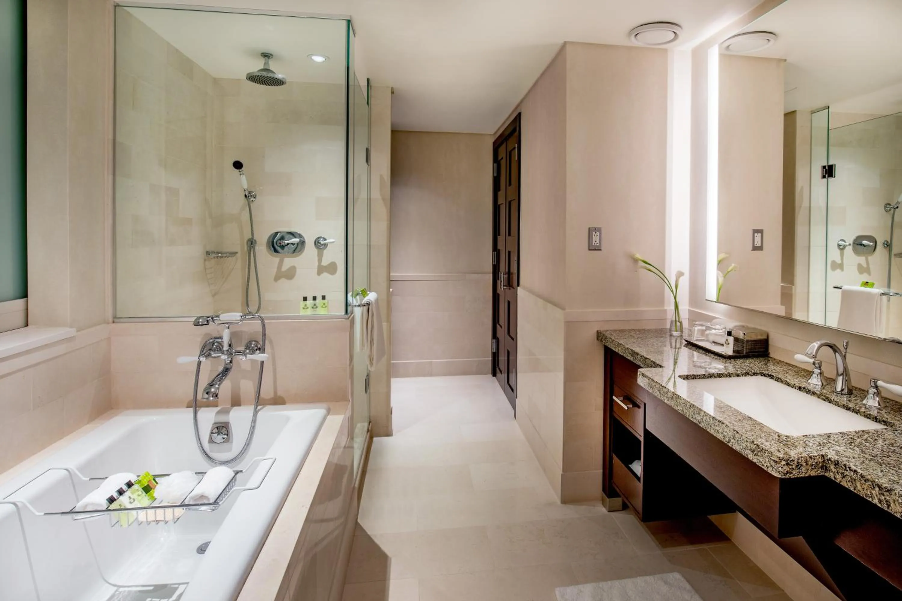 Bathroom in InterContinental Boston by IHG