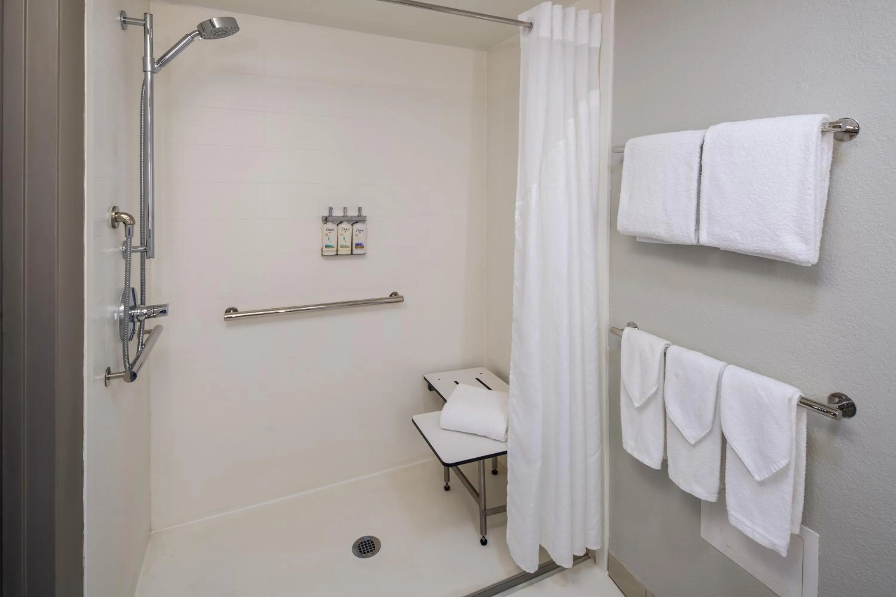 Shower in Holiday Inn Express Hotel & Suites Kendall East-Miami by IHG