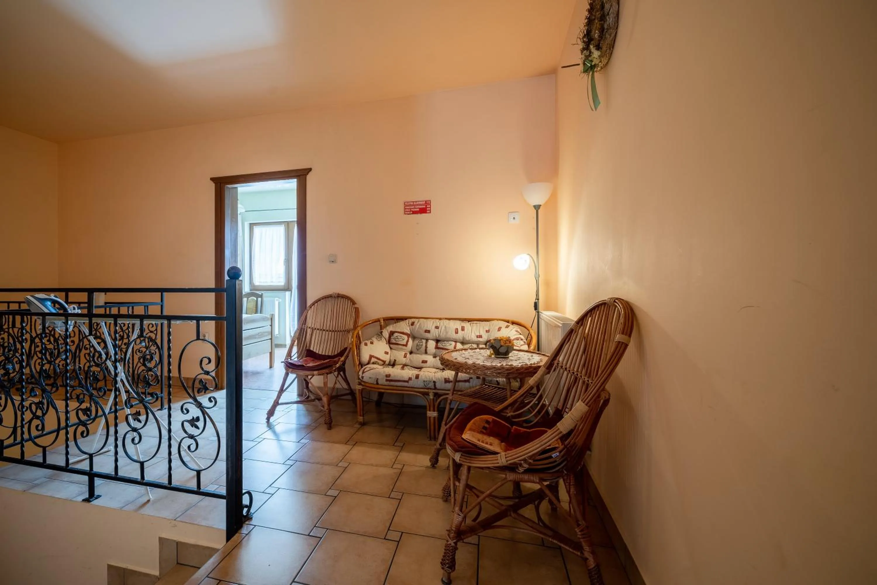 Seating area in Willa Majerczyk