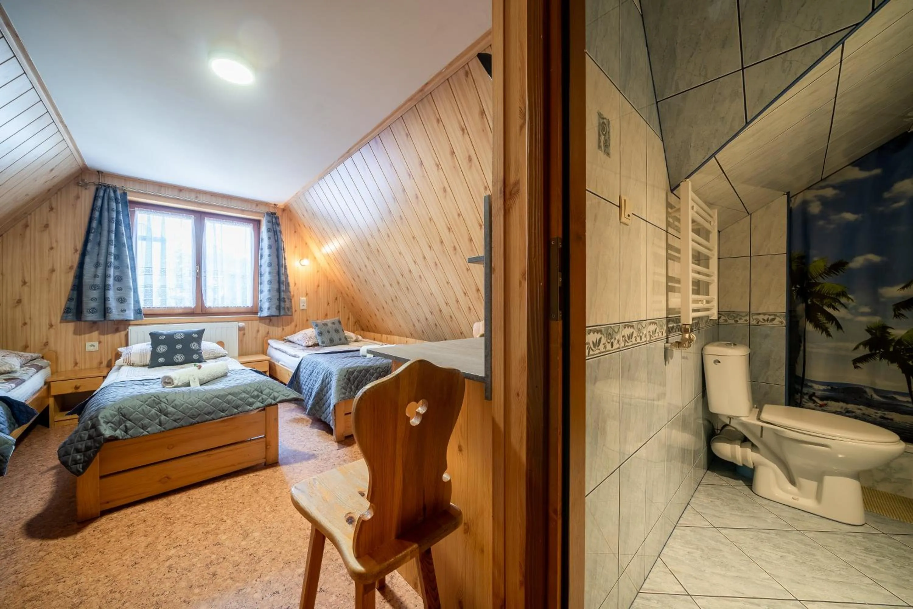 Toilet, Bed in Willa Majerczyk