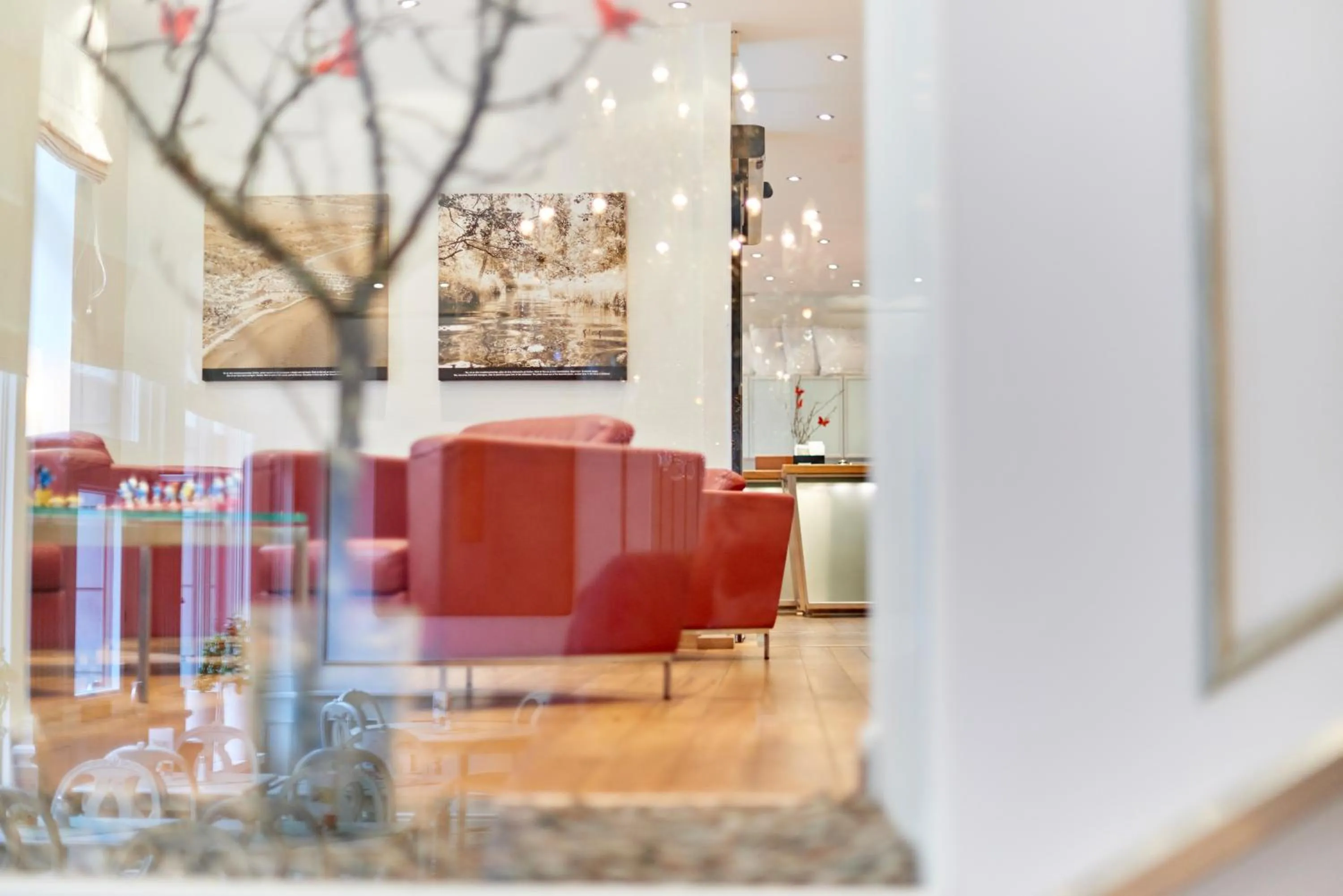 Lobby or reception in Hotell Stadsparken