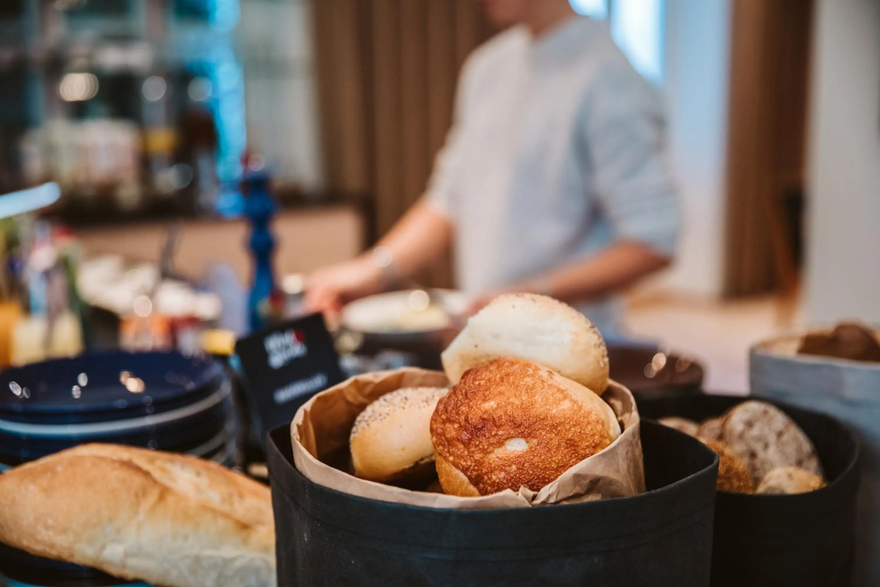 Buffet breakfast in Hotell Stadsparken