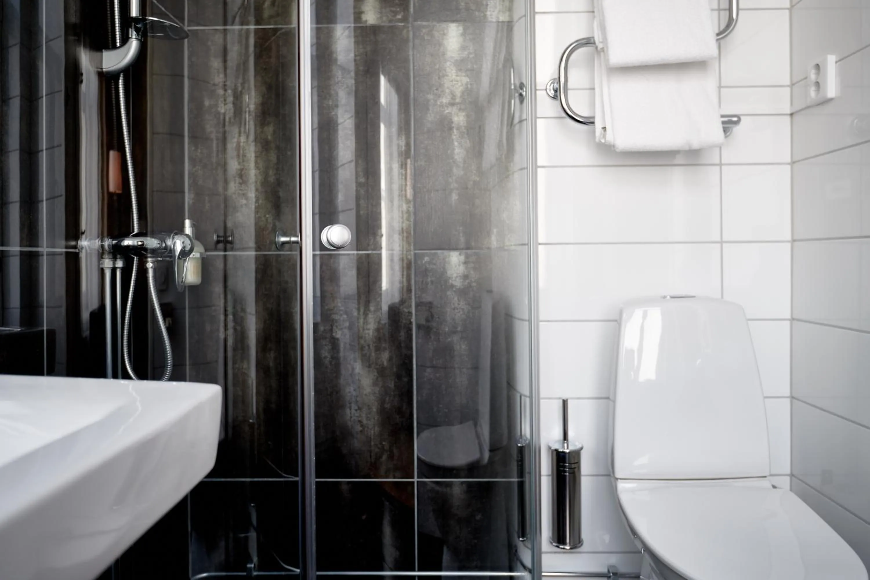 Bathroom in Hotell Stadsparken