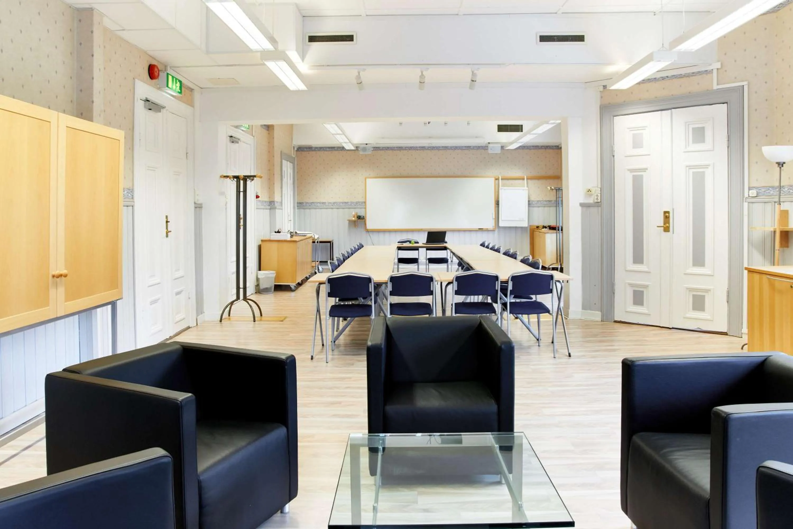 On site in Hotell Stadsparken