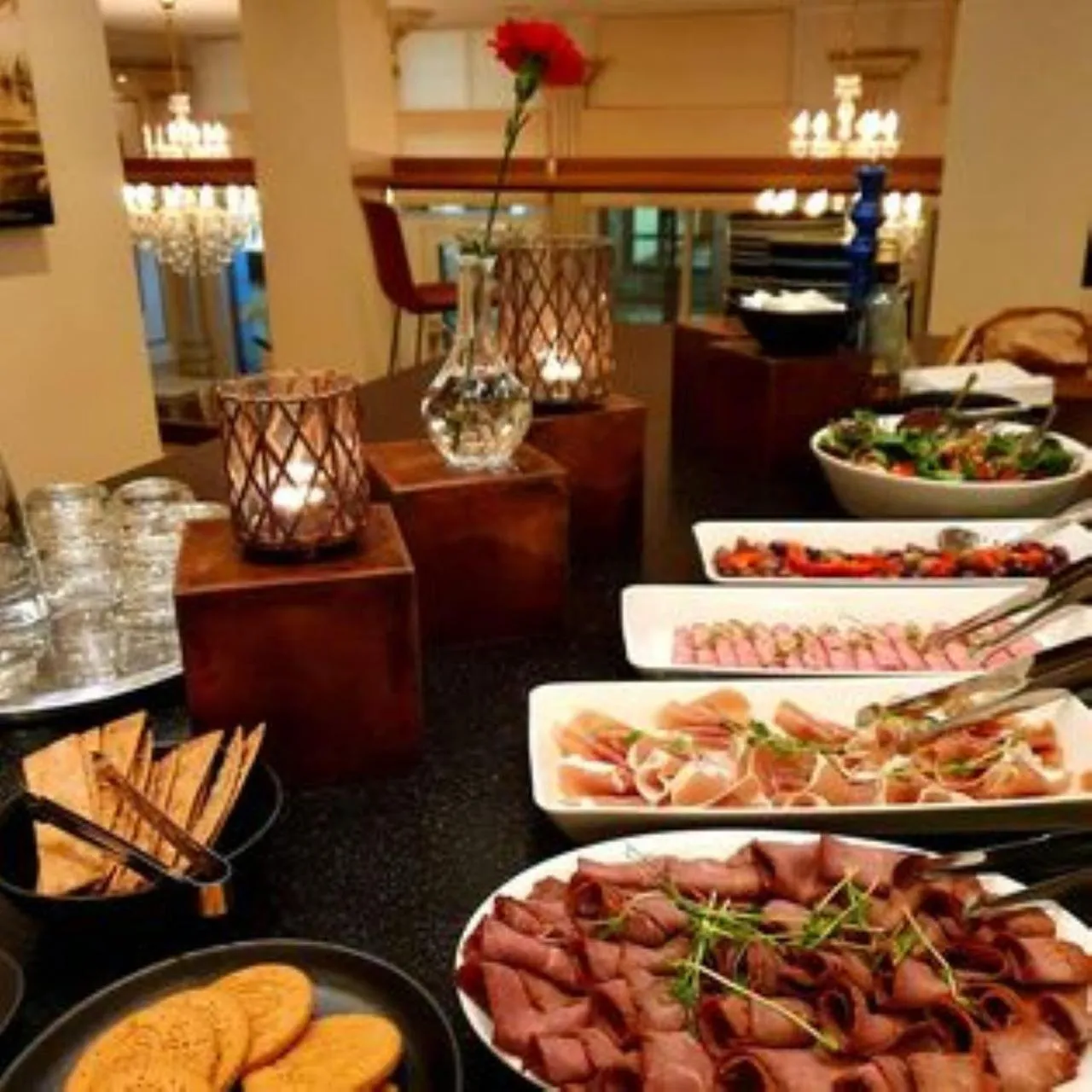 Dinner in Hotell Stadsparken