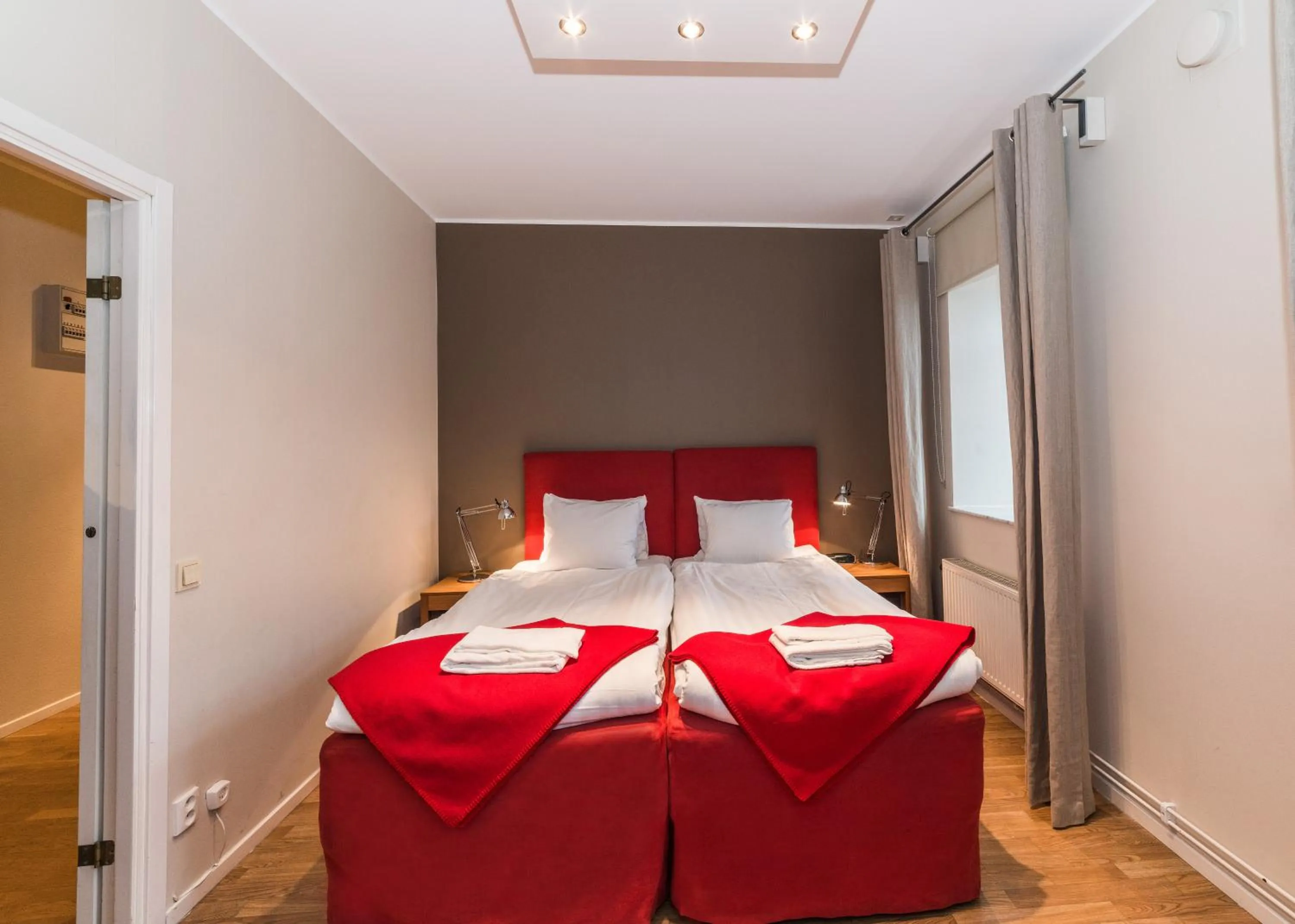 Bedroom, Bed in Hotell Stadsparken