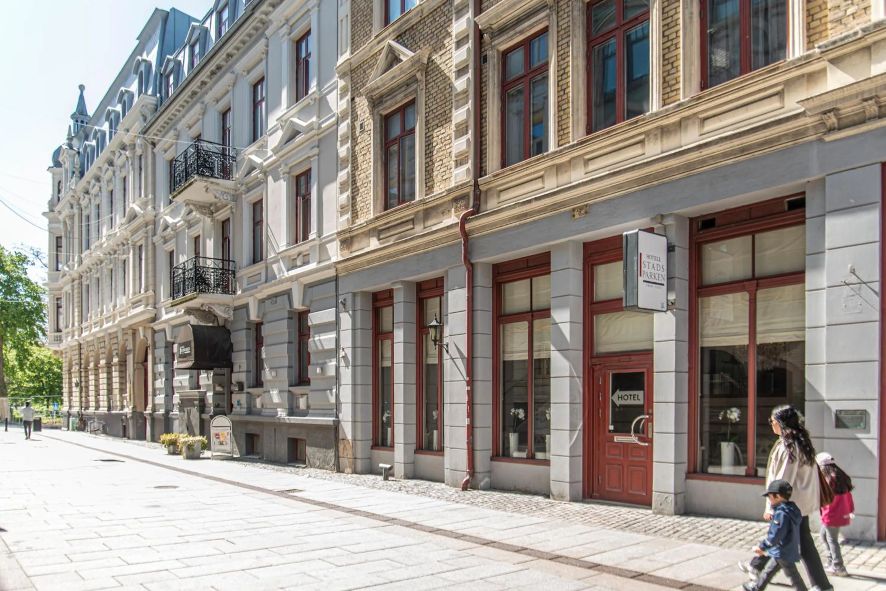 Property building in Hotell Stadsparken