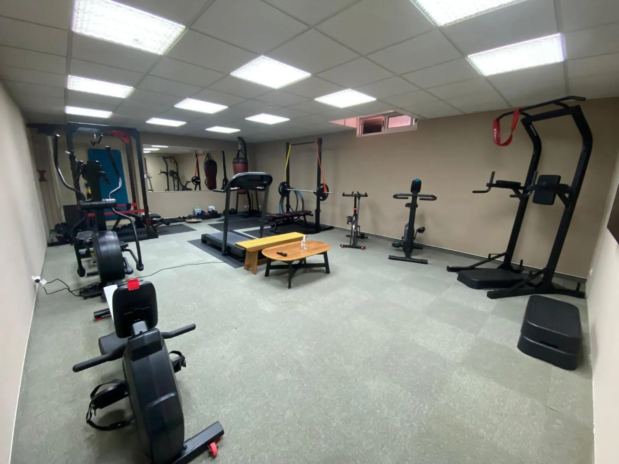 Fitness centre/facilities in Hôtel La Pinède