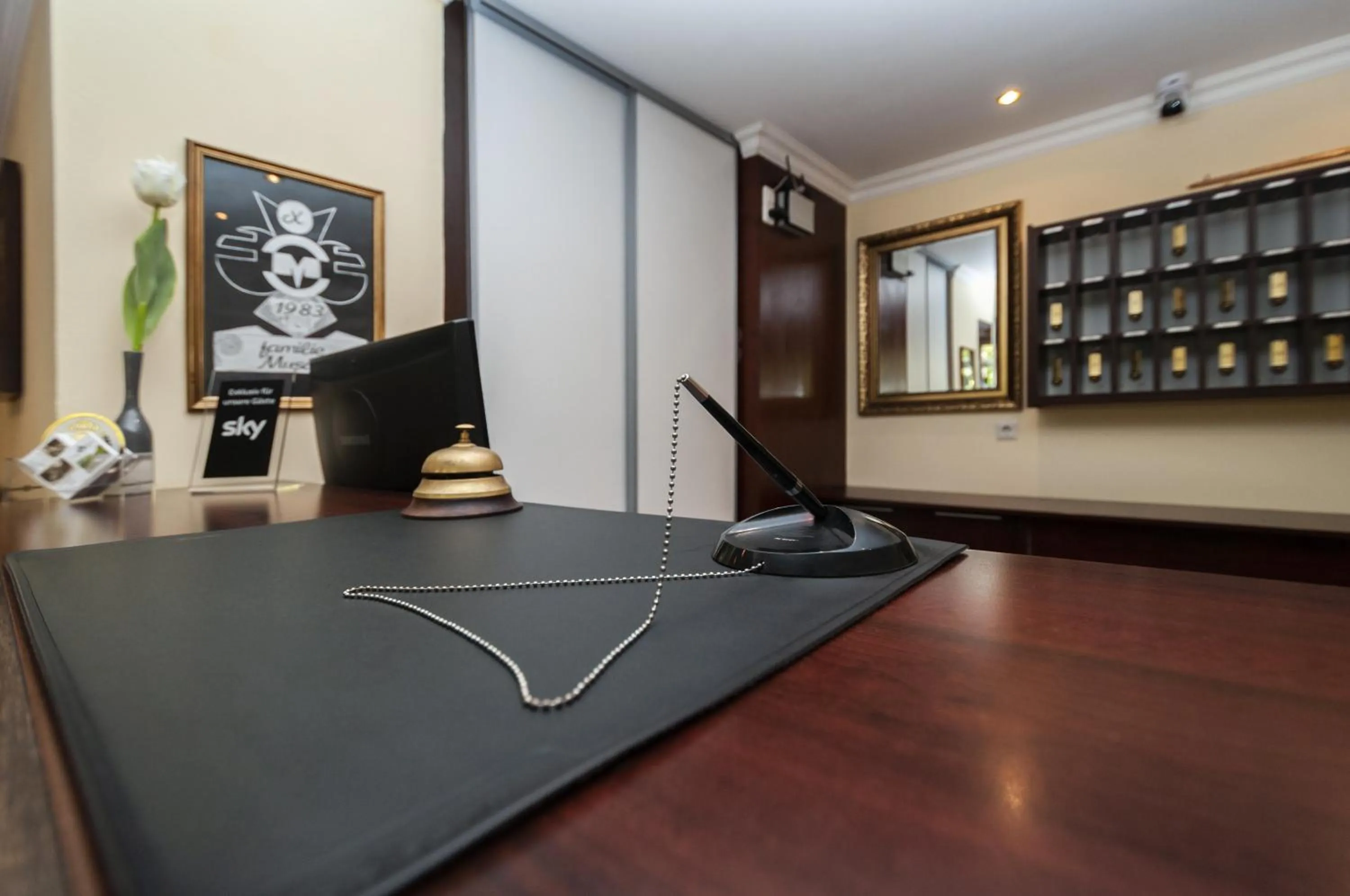 Lobby or reception in Hotel Grüne Tanne