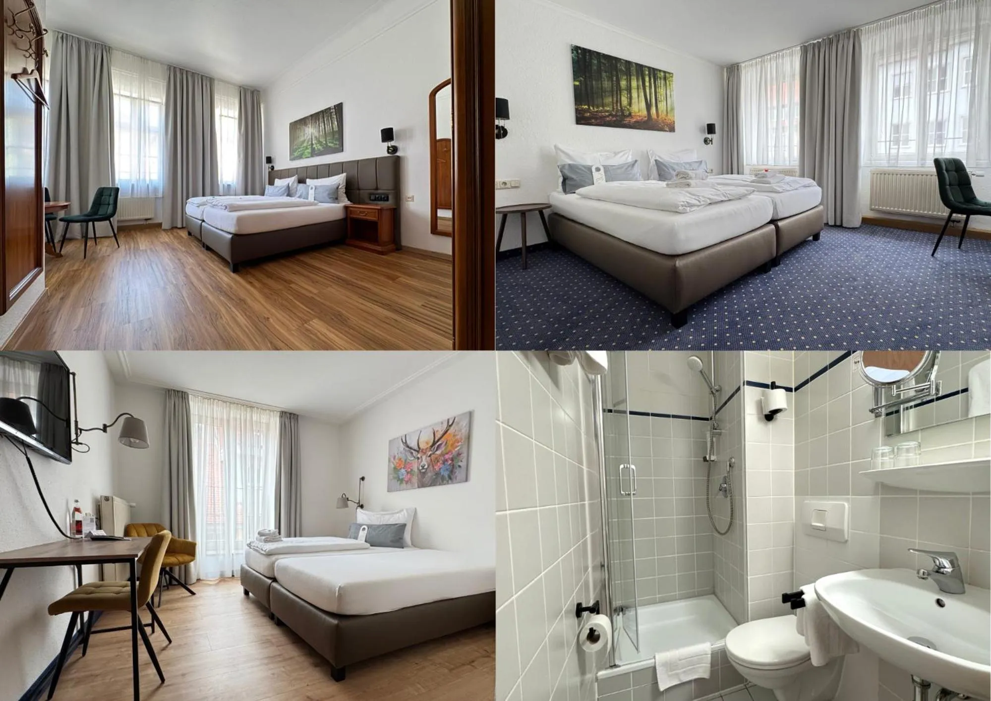 Photo of the whole room, Bed in Hotel Goldener Hirsch