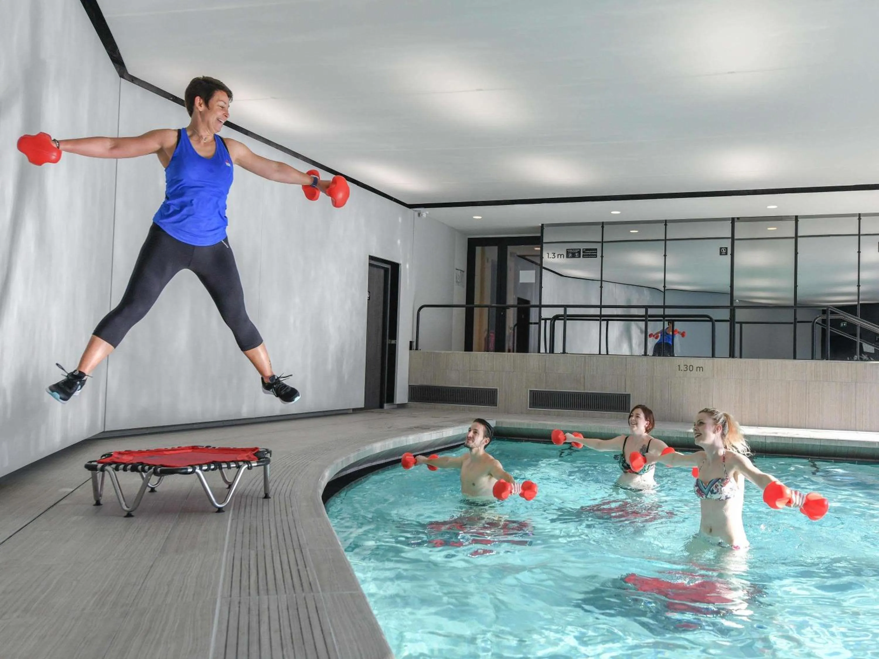 Pool view in ibis styles La Rochelle Thalasso Chatelaillon
