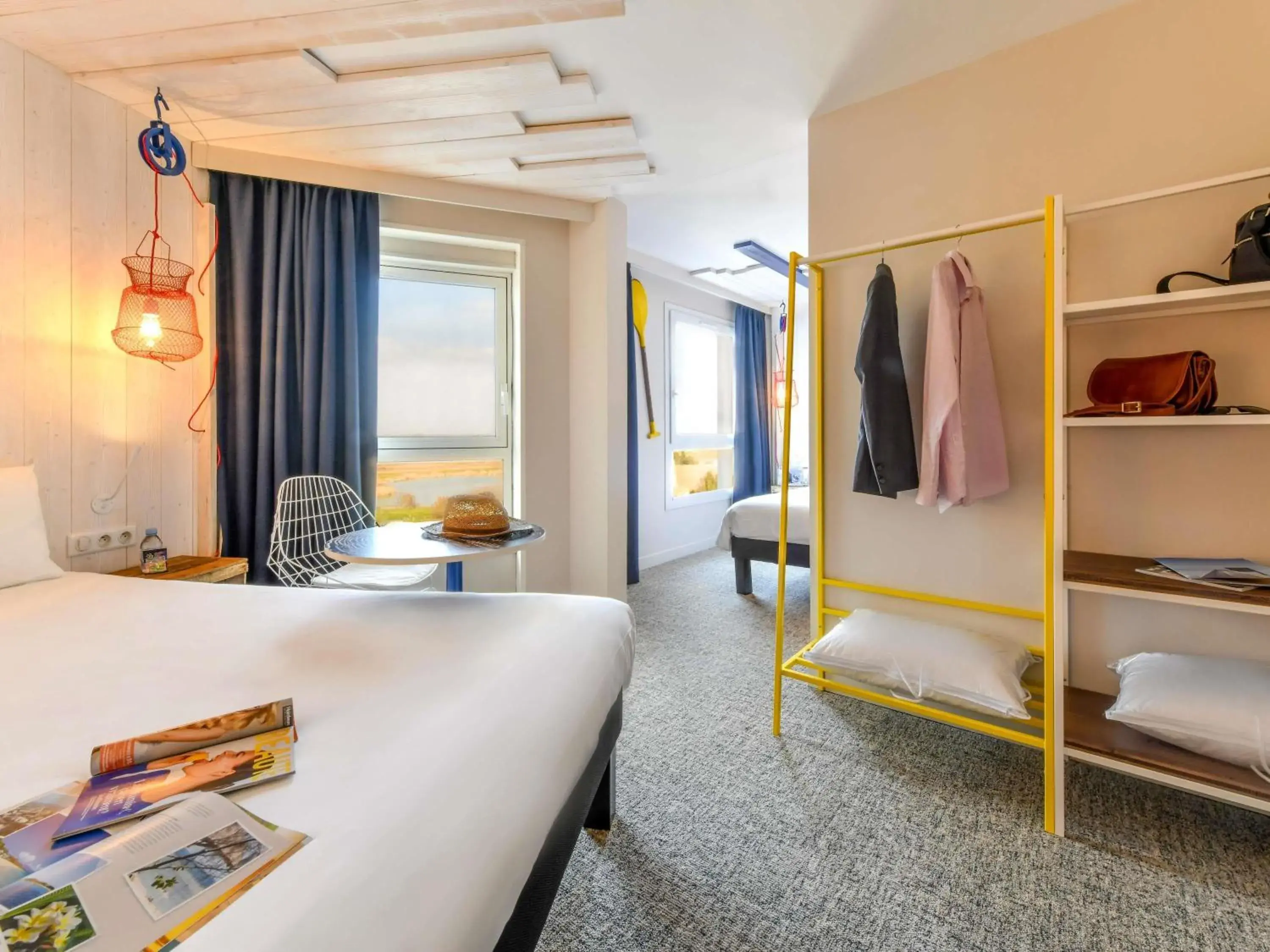 Bedroom, Bed in ibis styles La Rochelle Thalasso Chatelaillon Bedroom, Bed in ibis styles La Rochelle Thalasso Chatelaillon