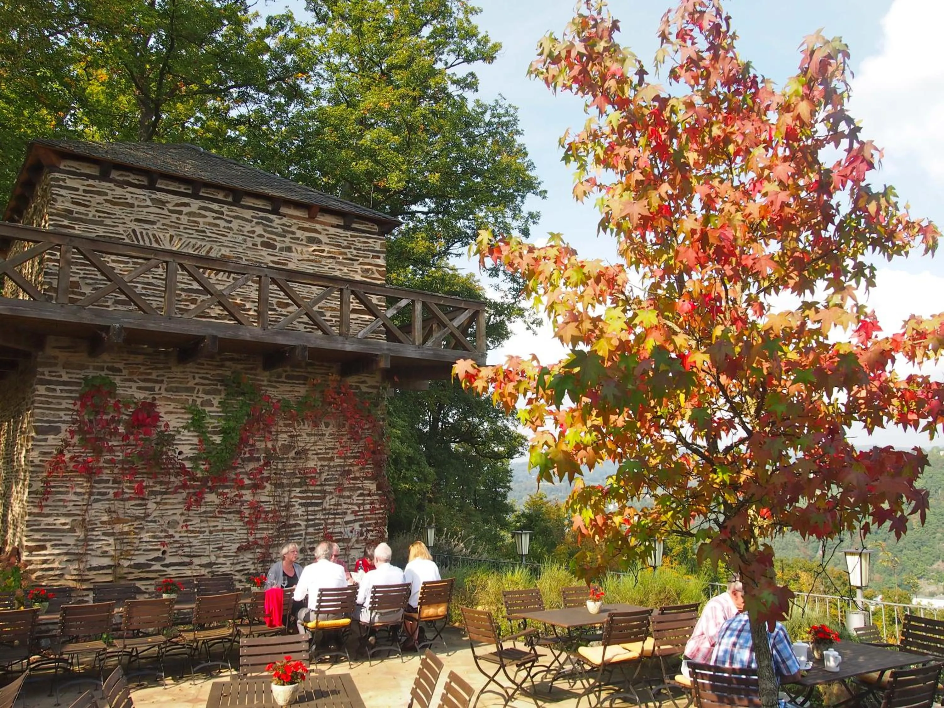 Patio in Berghotel Wintersberg